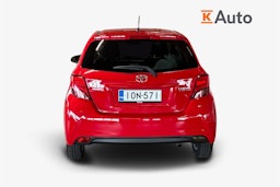 punainen Toyota Yaris 2016 kuva 3.