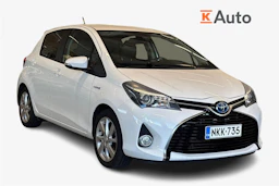 Valkoinen Toyota Yaris 2016 kuva 1.