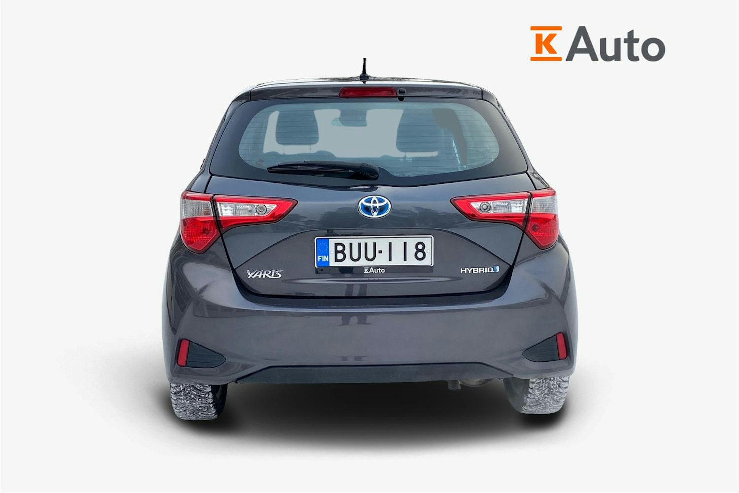 harmaa Toyota Yaris 2017 kuva 3.