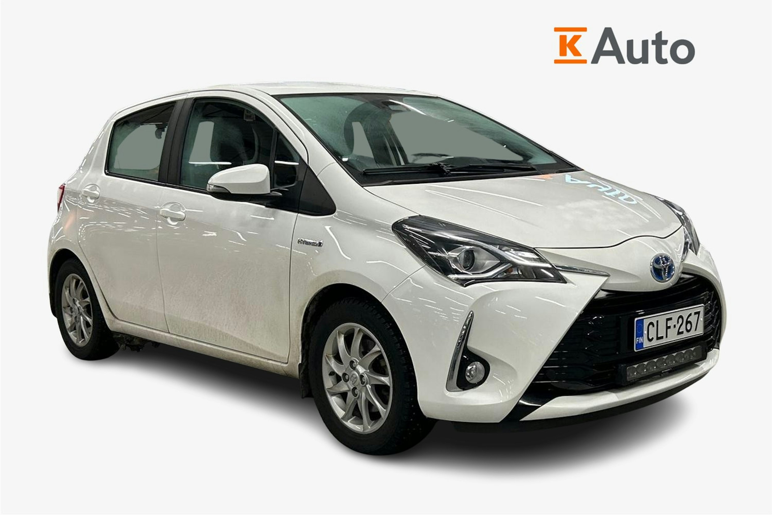 valkoinen Toyota Yaris 2017 kuva 1.