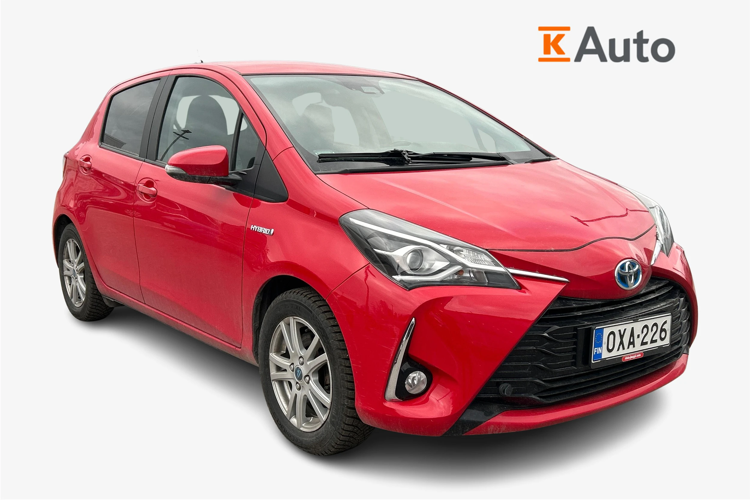 Punainen Toyota Yaris 2017 kuva 1.
