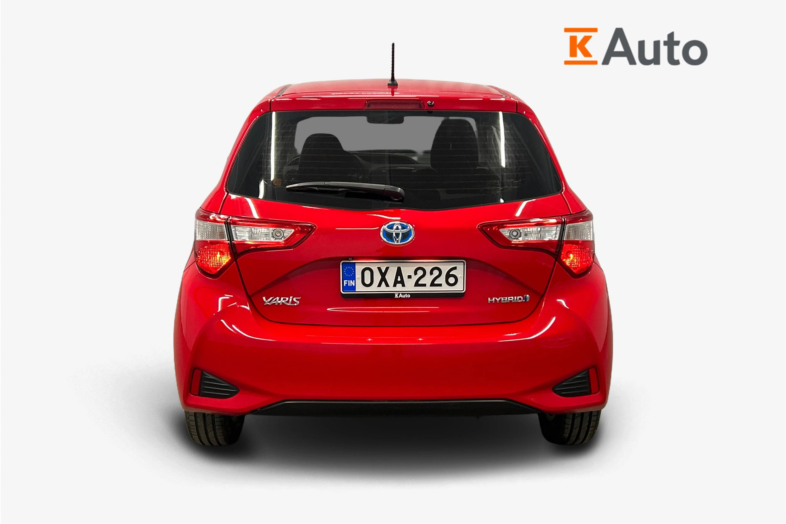 Punainen Toyota Yaris 2017 kuva 4.