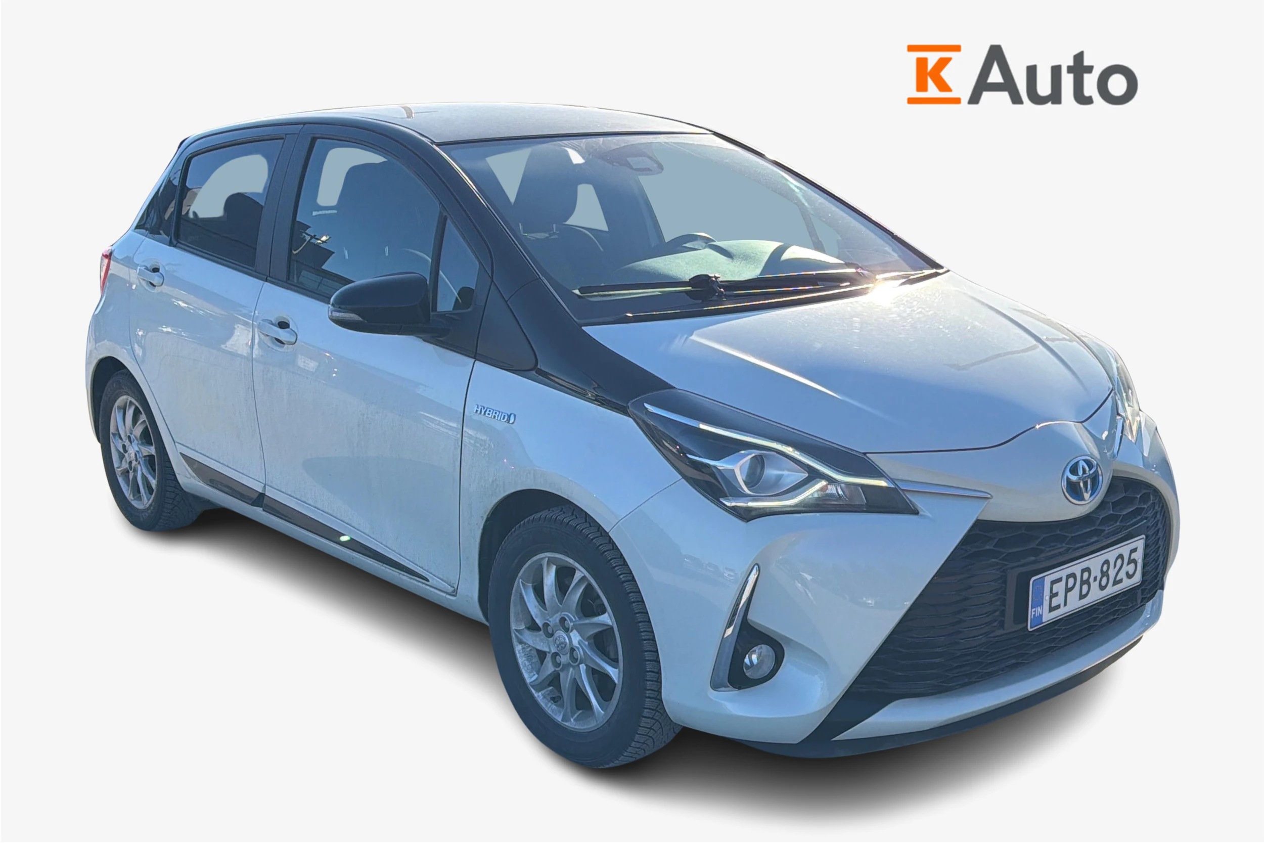 valkoinen Toyota Yaris 2018 kuva 1.