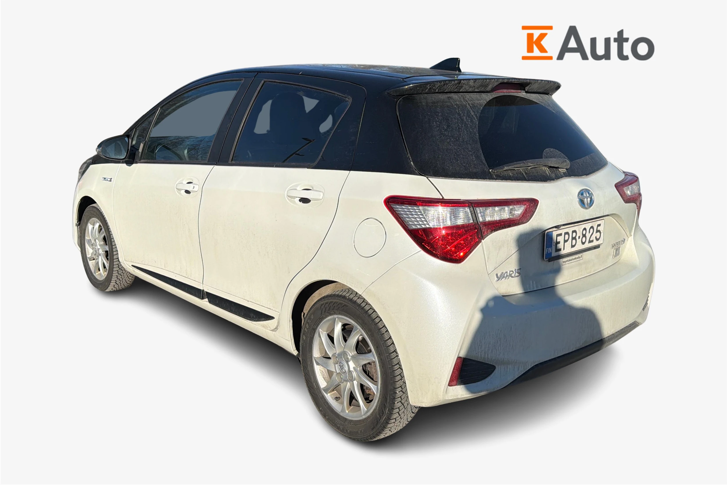 valkoinen Toyota Yaris 2018 kuva 2.