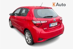 punainen Toyota Yaris 2018 kuva 2.