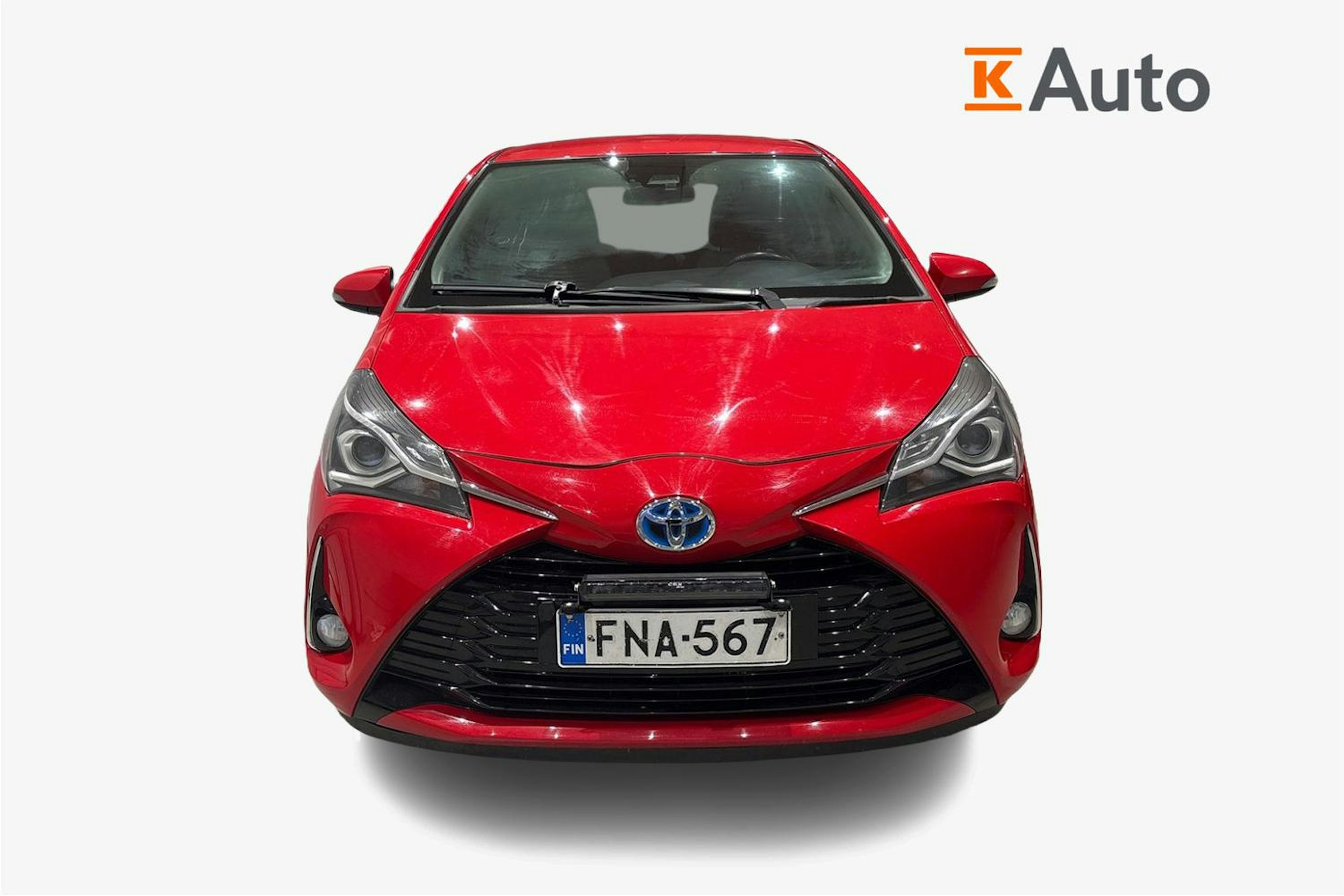 punainen Toyota Yaris 2018 kuva 5.