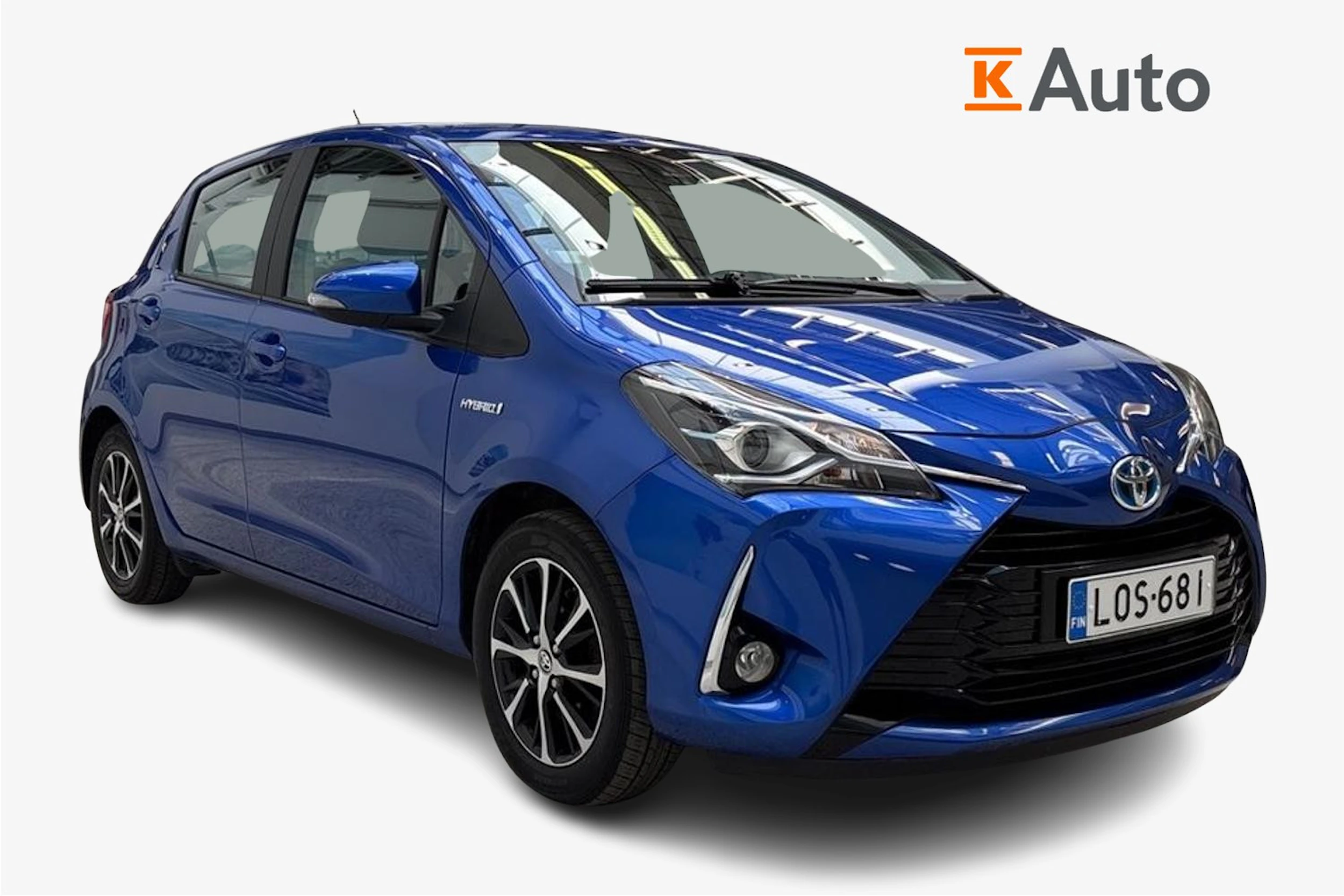 sininen Toyota Yaris 2018 kuva 1.