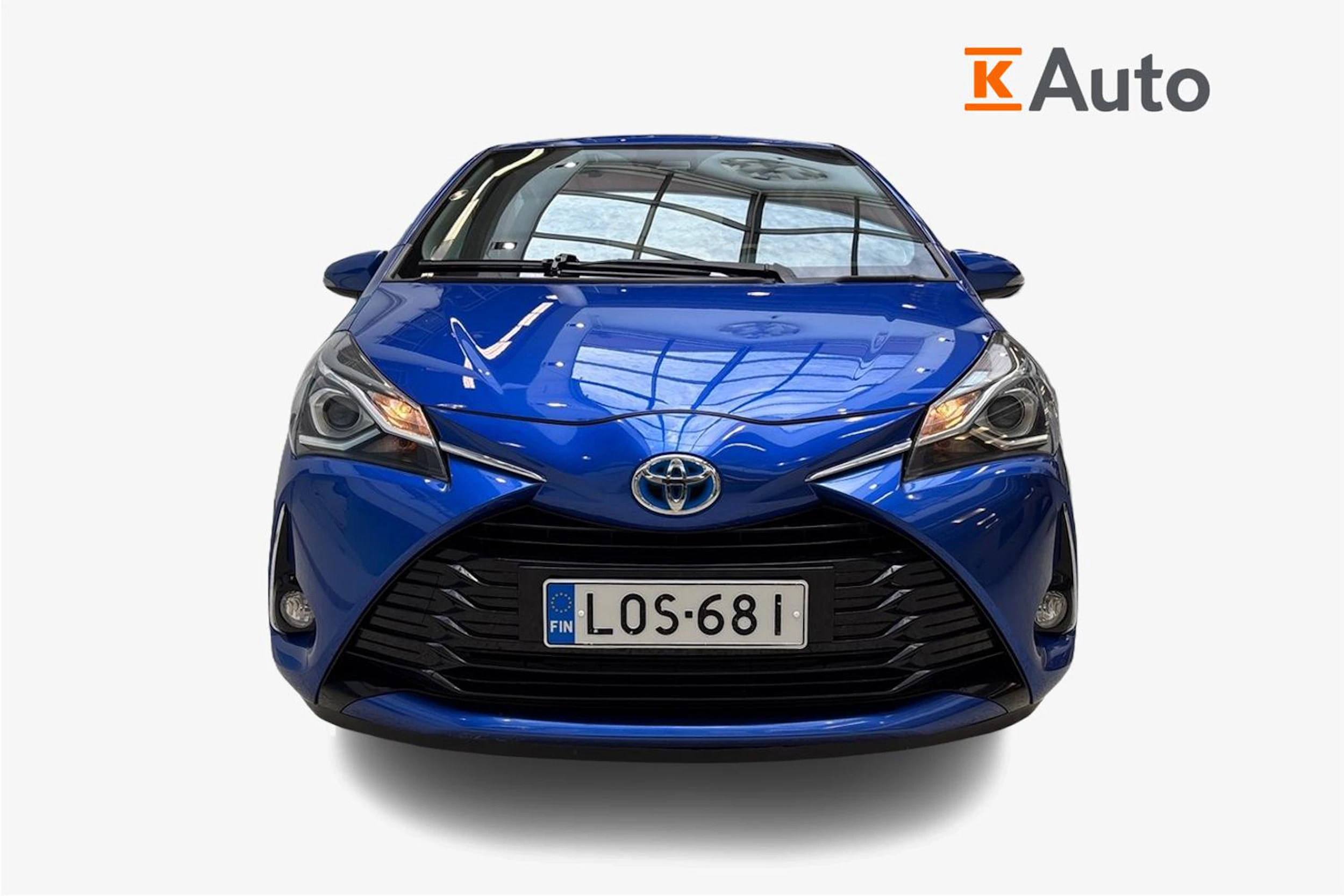 sininen Toyota Yaris 2018 kuva 4.