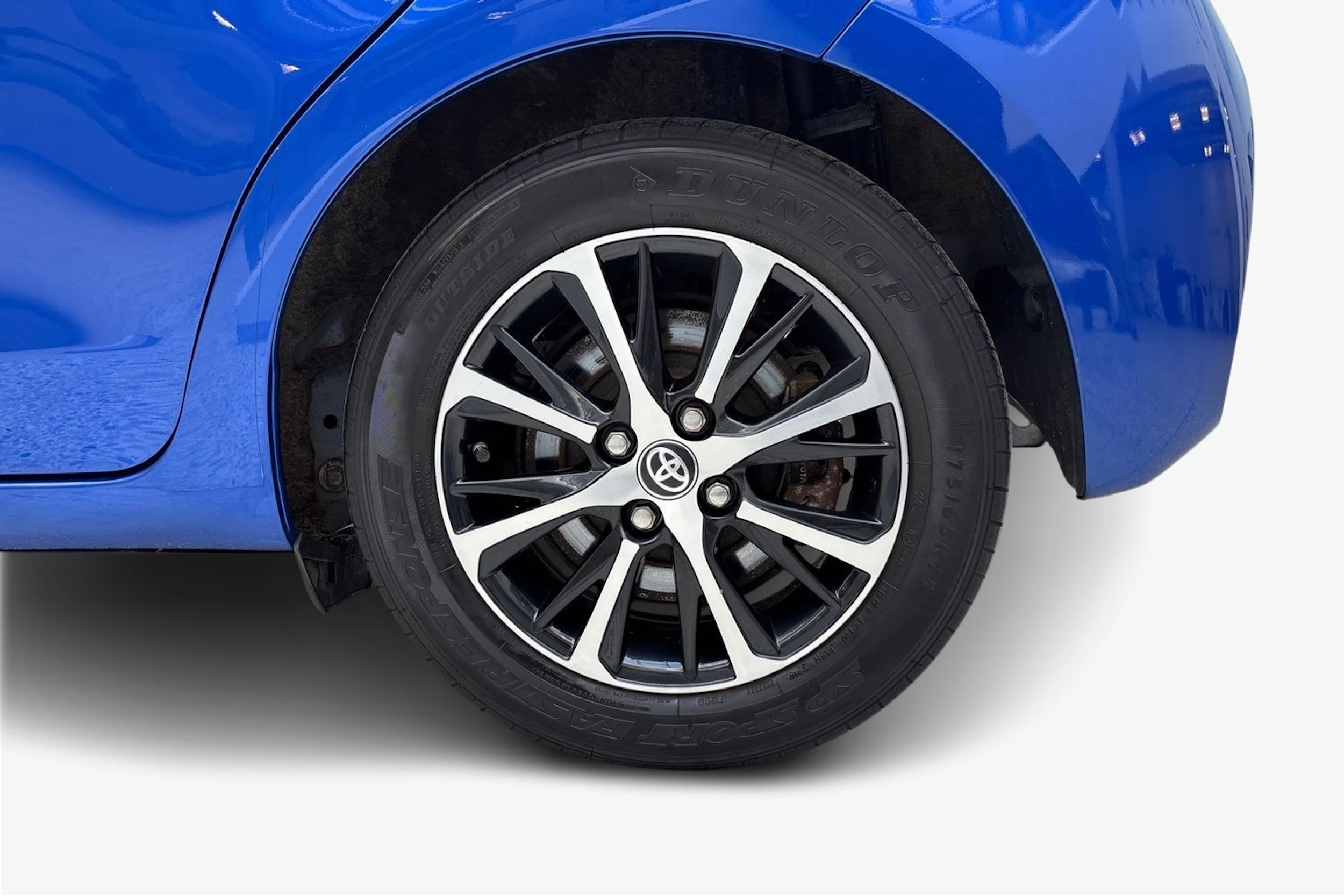 sininen Toyota Yaris 2018 kuva 9.