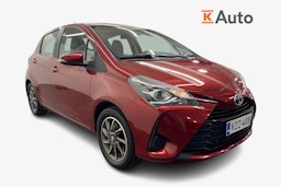 punainen Toyota Yaris 2018 kuva 1.