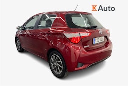 punainen Toyota Yaris 2018 kuva 2.