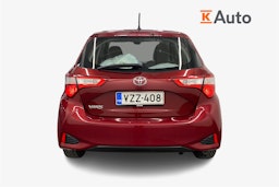 punainen Toyota Yaris 2018 kuva 3.