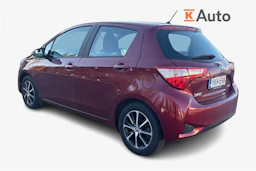 punainen Toyota Yaris 2018 kuva 2.