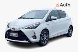 valkoinen Toyota Yaris 2019 kuva 1.