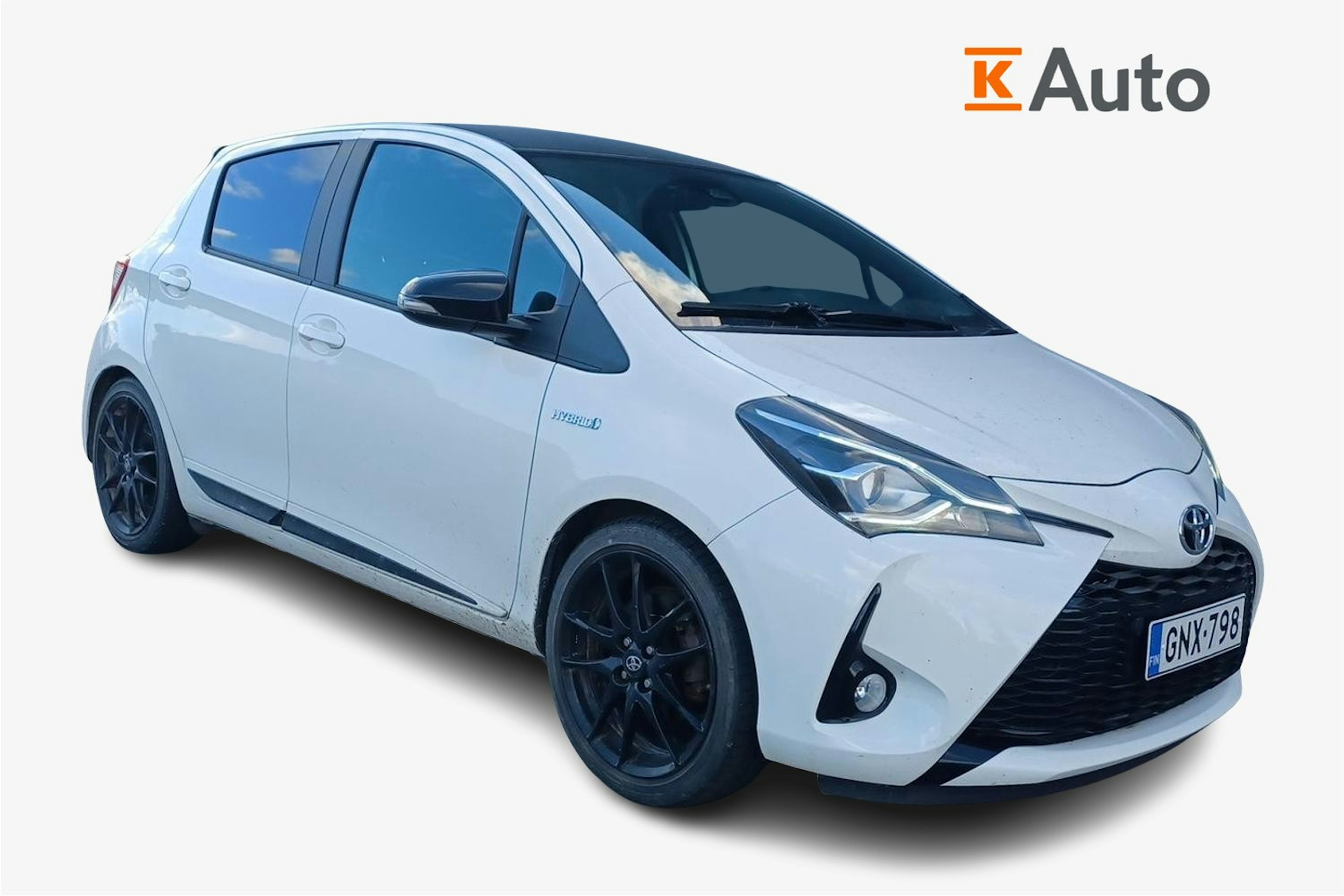 valkoinen Toyota Yaris 2019 kuva 1.