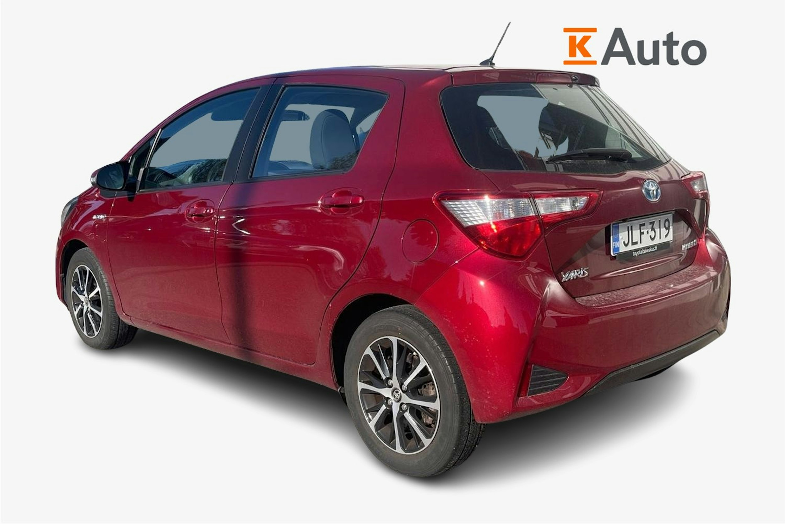 punainen Toyota Yaris 2019 kuva 2.
