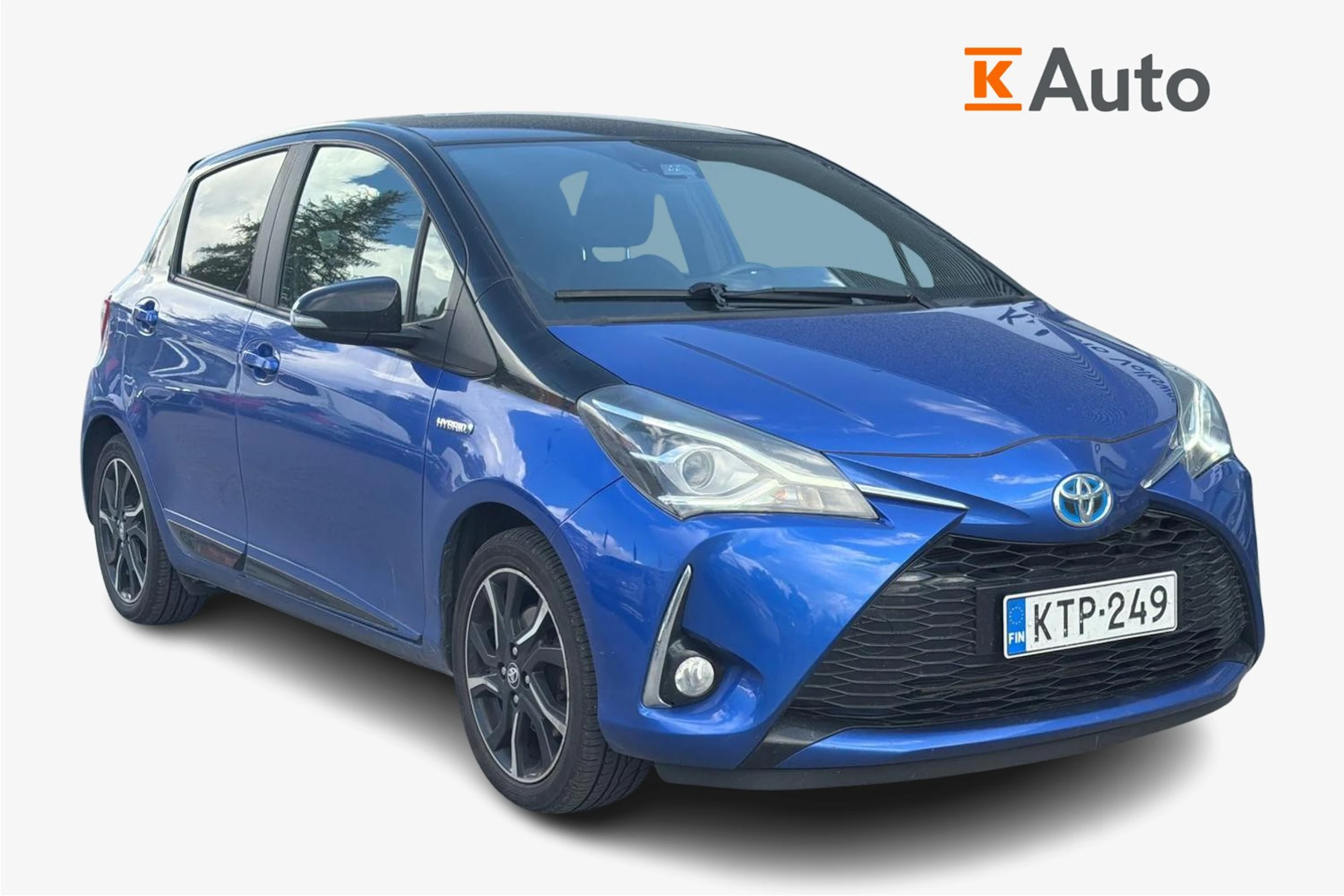 sininen Toyota Yaris 2019 kuva 1.
