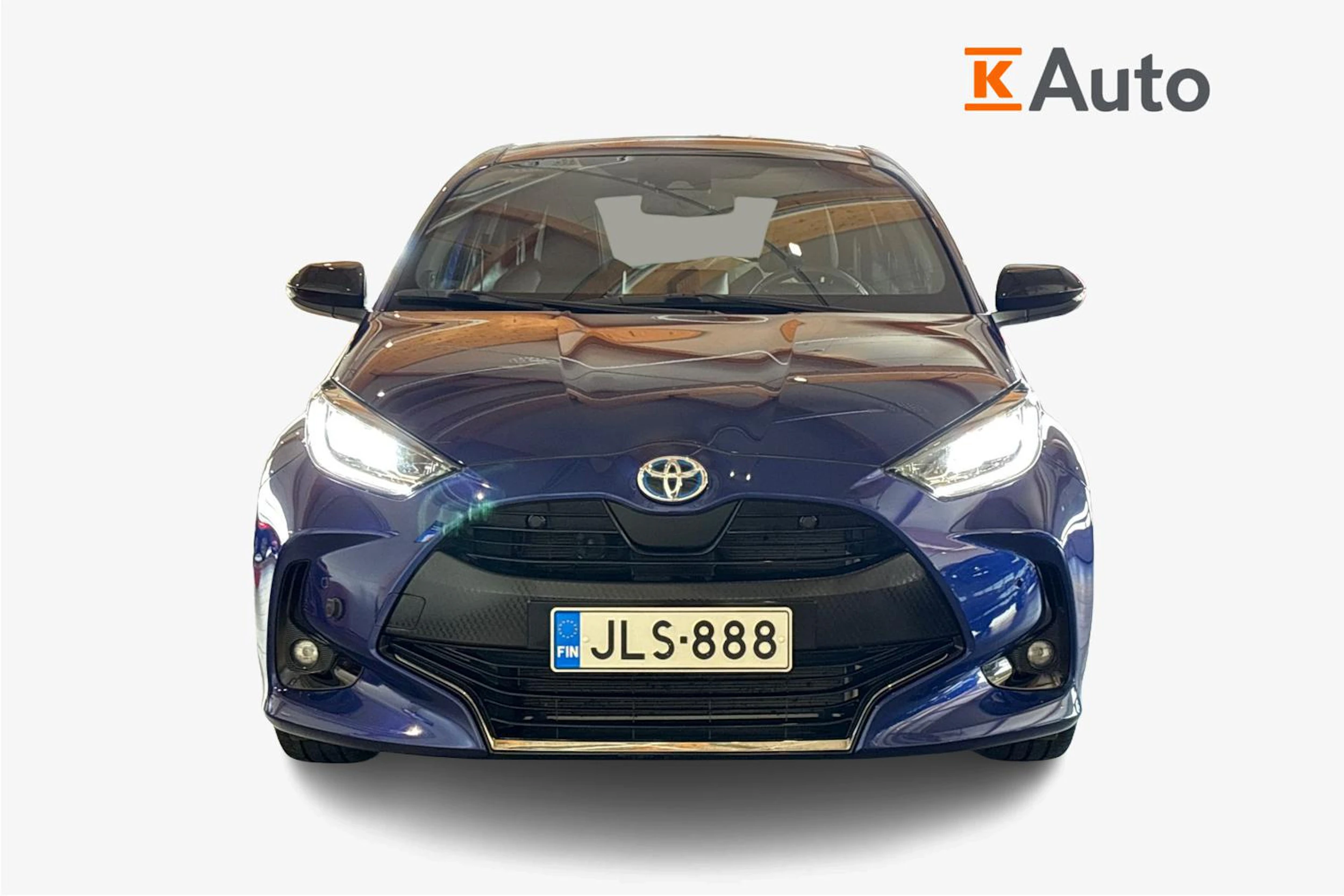 Sininen Toyota Yaris 2020 kuva 4.