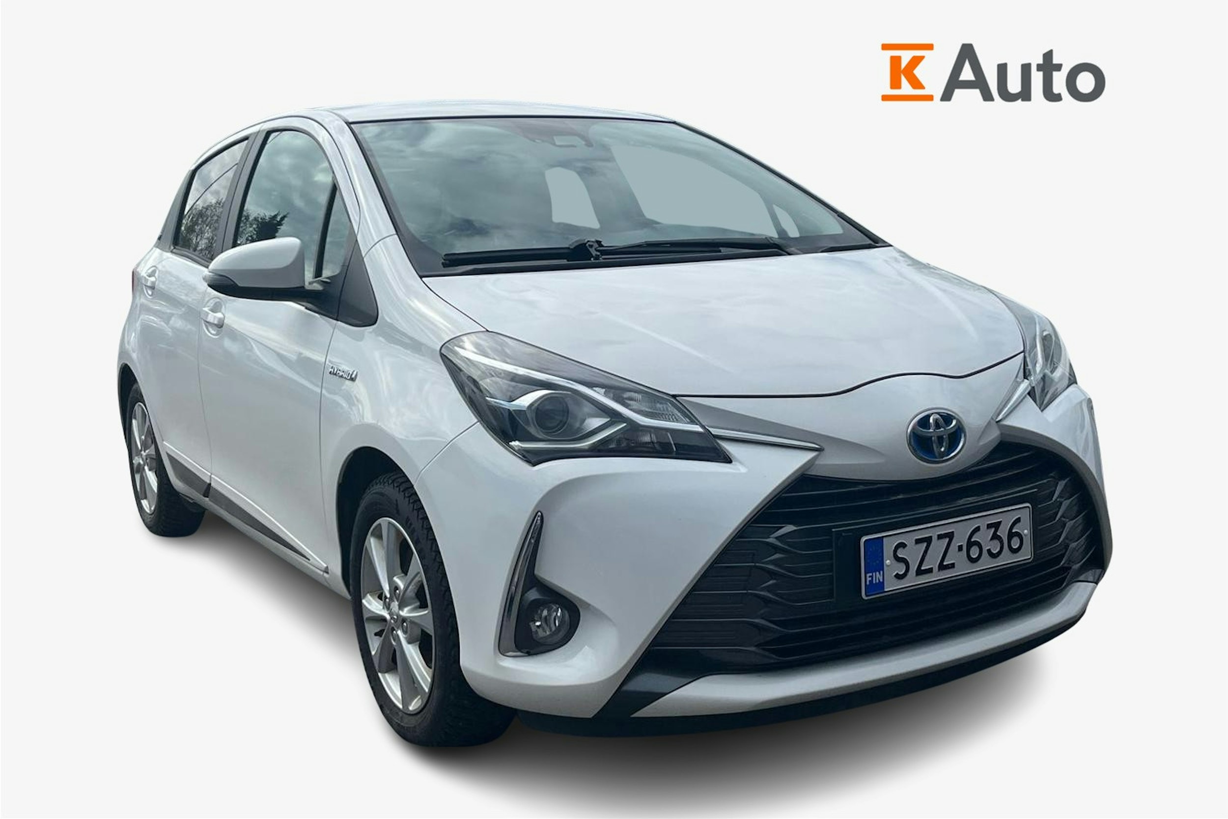 valkoinen Toyota Yaris 2020 kuva 1.