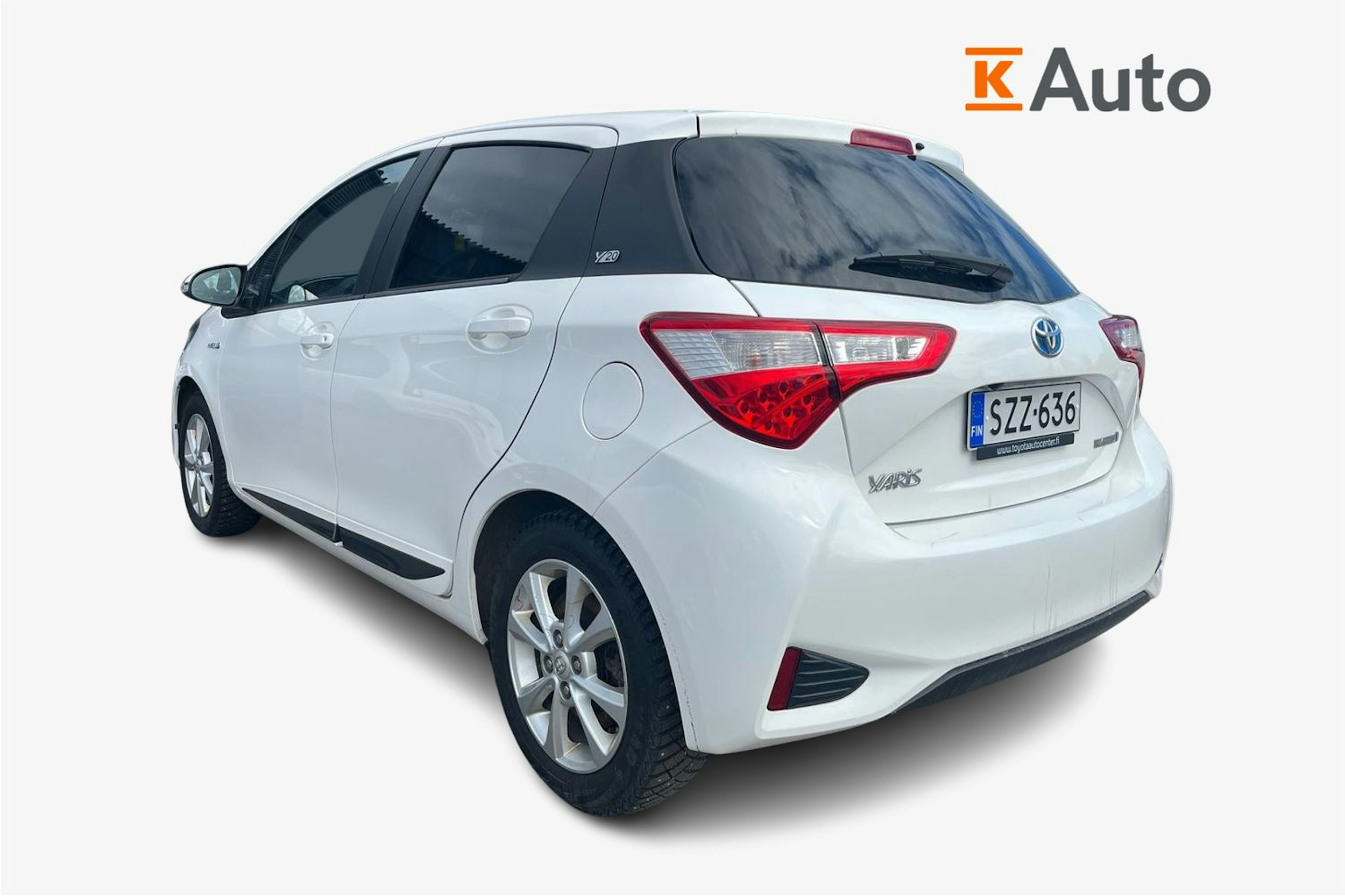 valkoinen Toyota Yaris 2020 kuva 2.