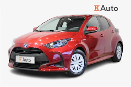 punainen Toyota Yaris 2021 kuva 1.