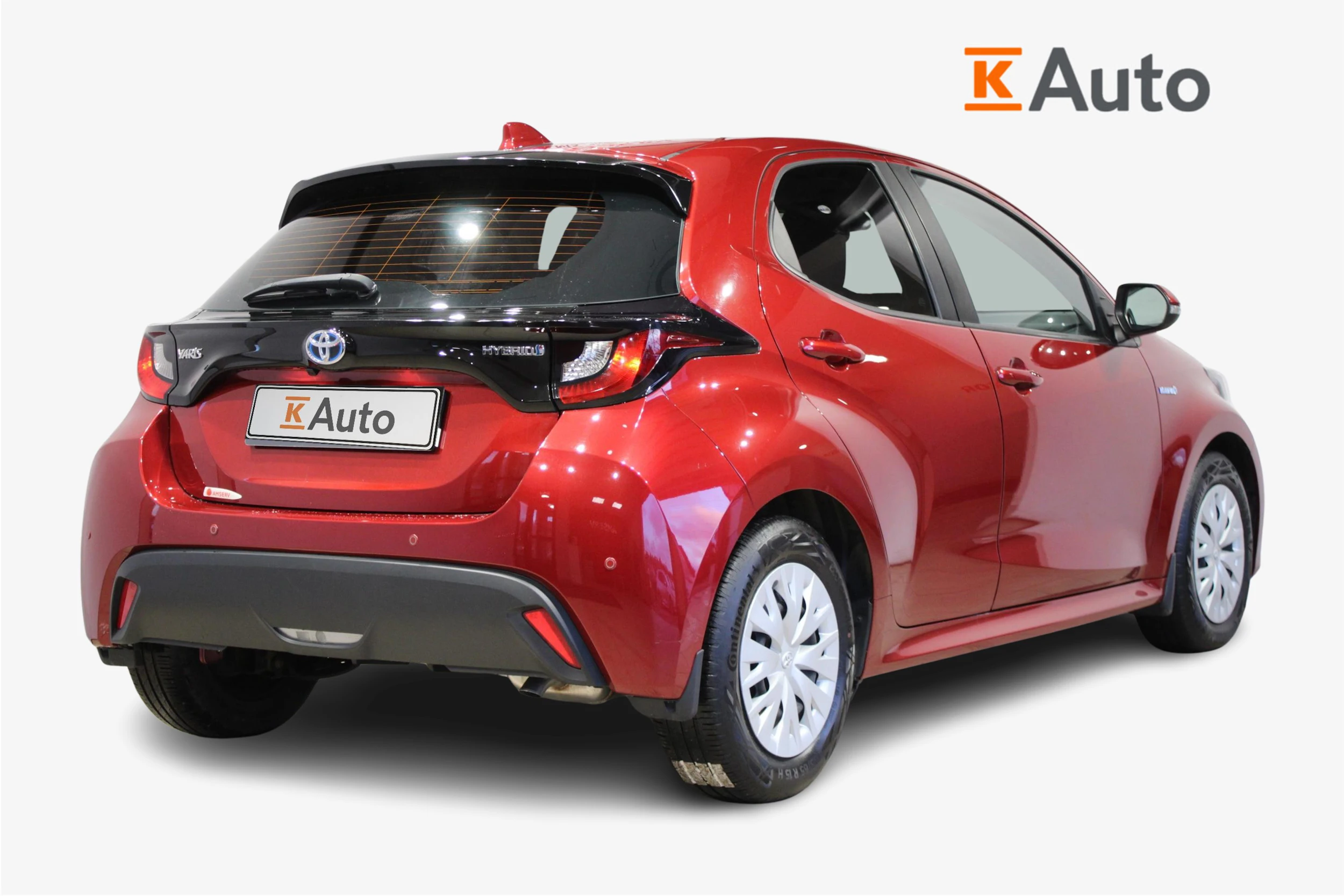 punainen Toyota Yaris 2021 kuva 2.