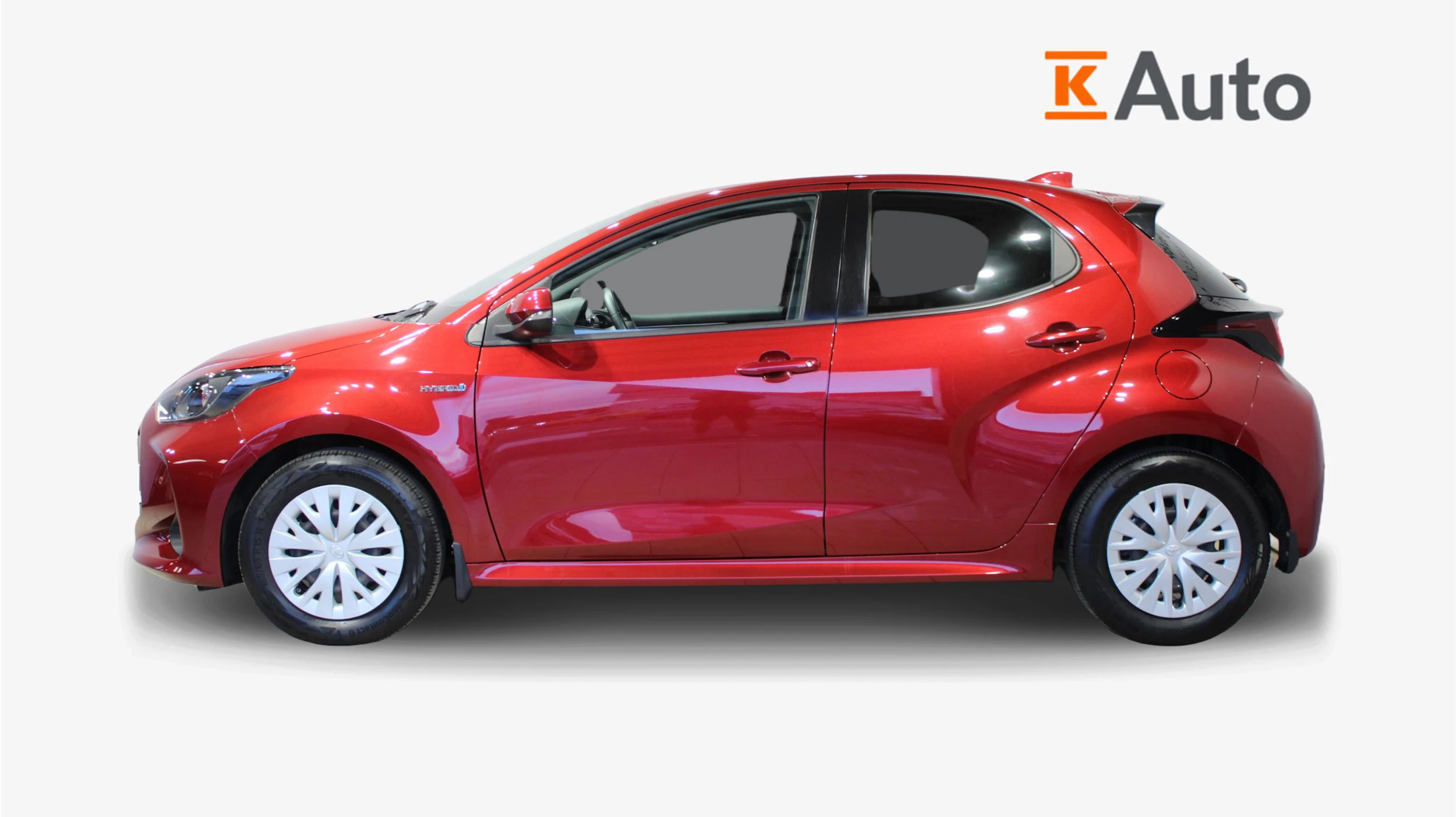 punainen Toyota Yaris 2021 kuva 3.