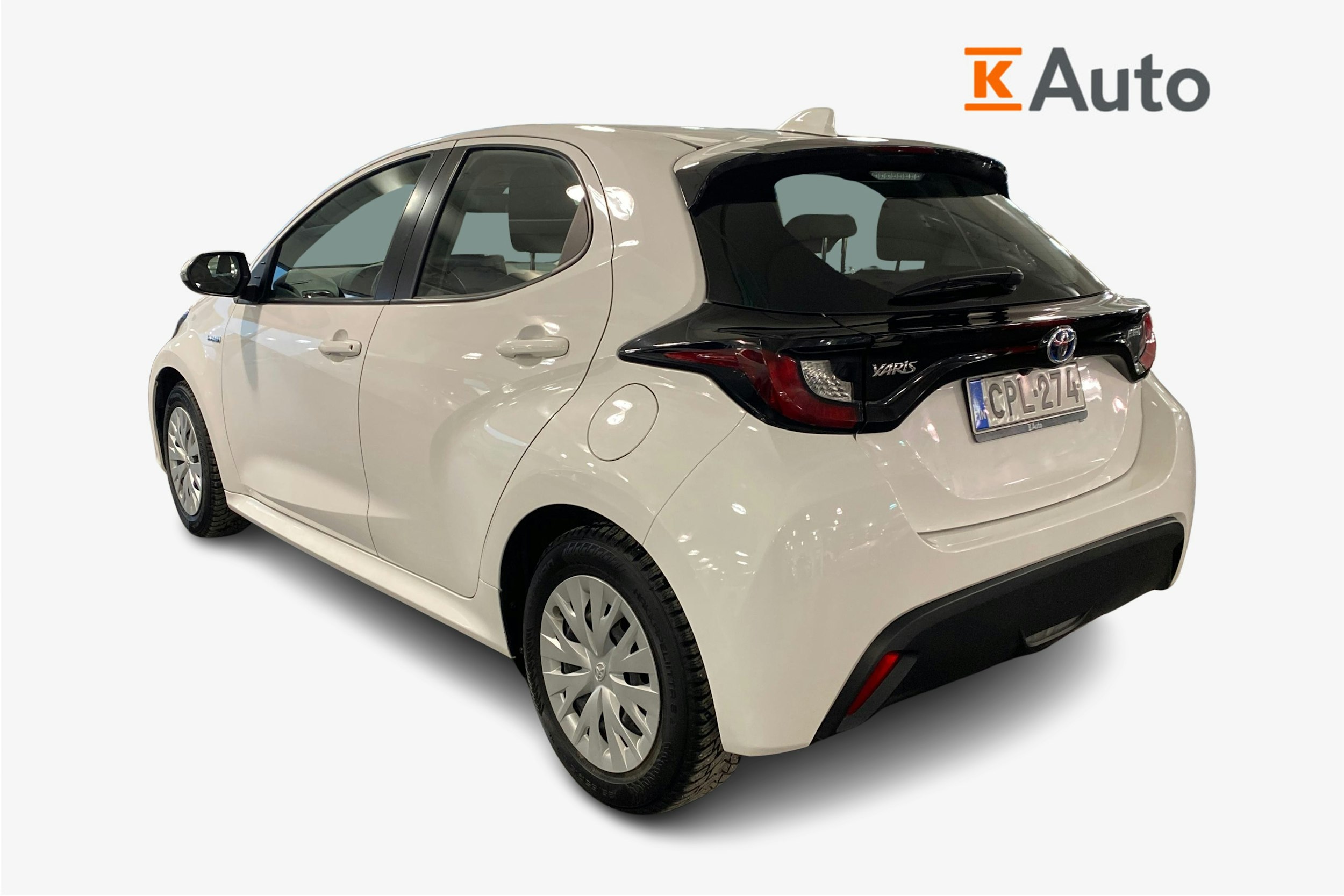 Valkoinen Toyota Yaris 2021 kuva 2.