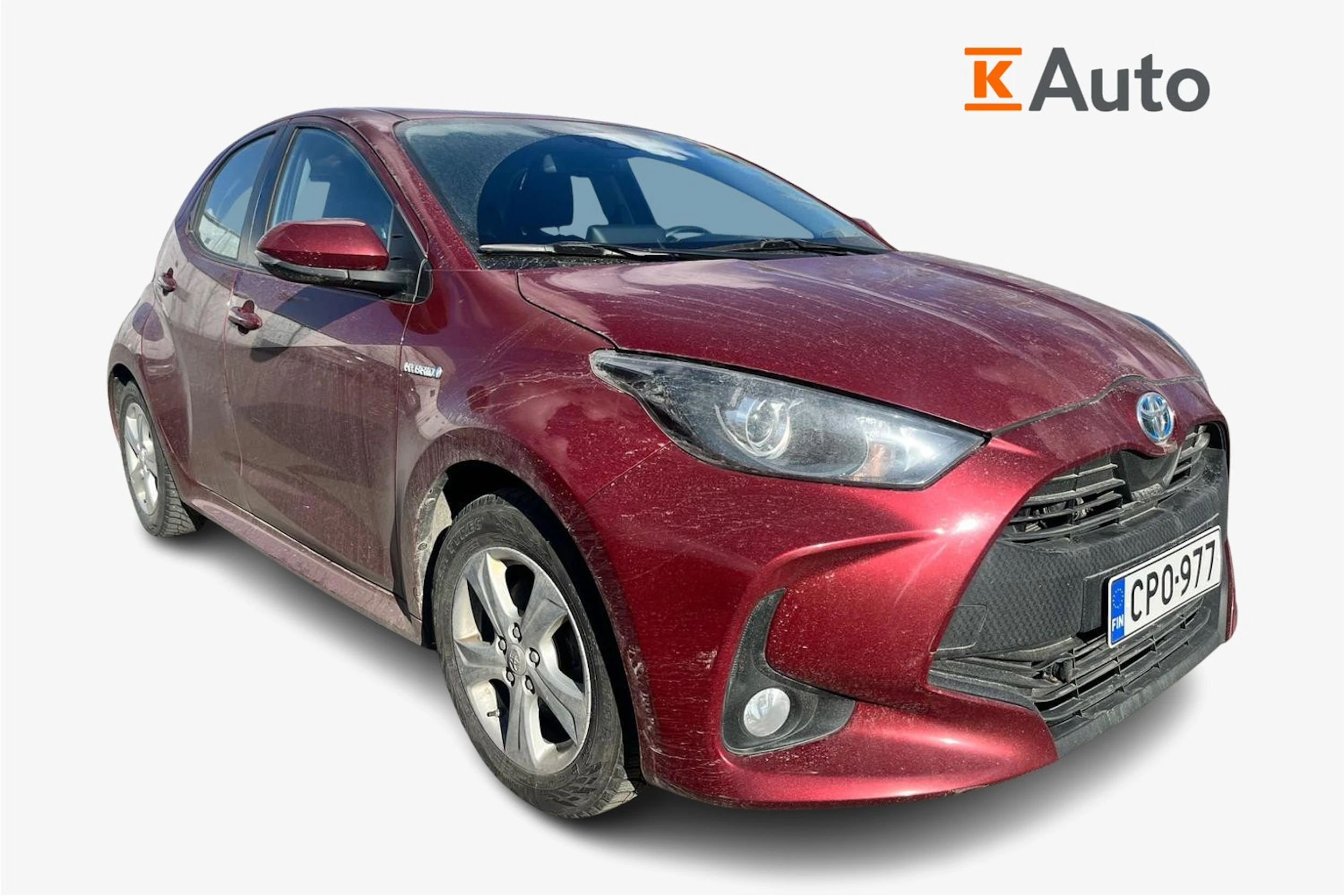 Punainen Toyota Yaris 2021 kuva 1.