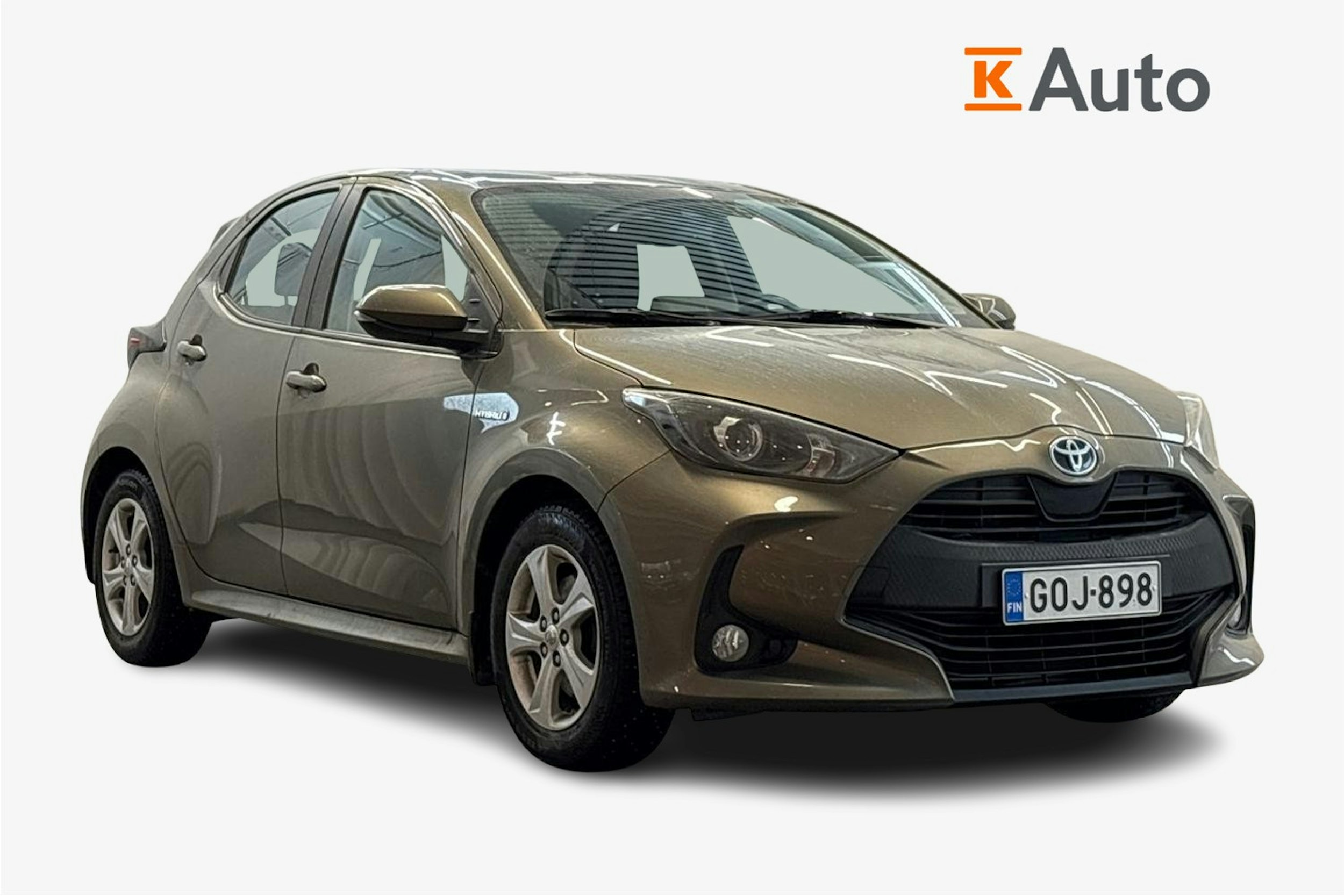 ruskea (beige) Toyota Yaris 2021 kuva 1.