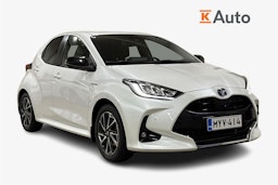 valkoinen Toyota Yaris 2021 kuva 1.