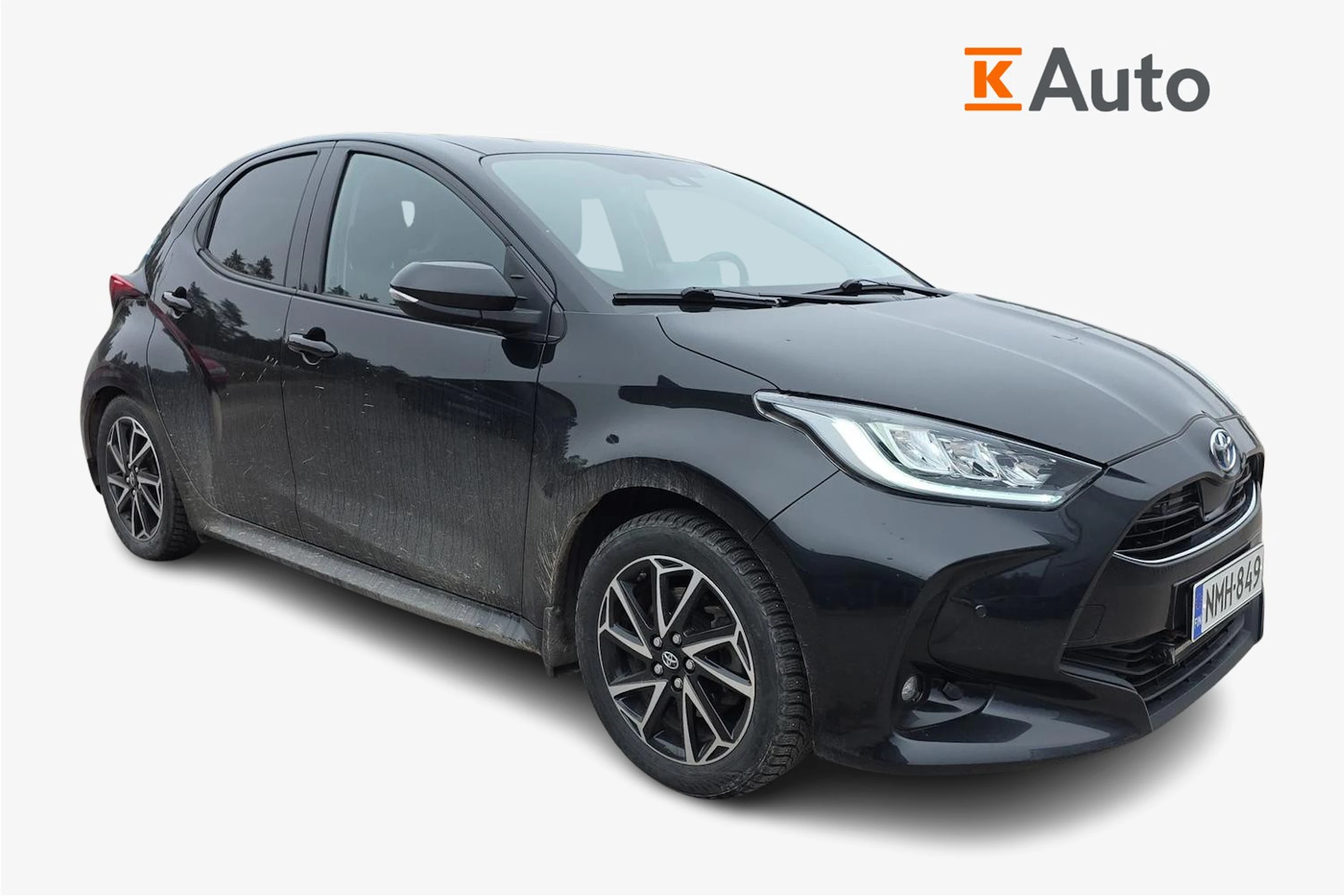 musta Toyota Yaris 2021 kuva 1.