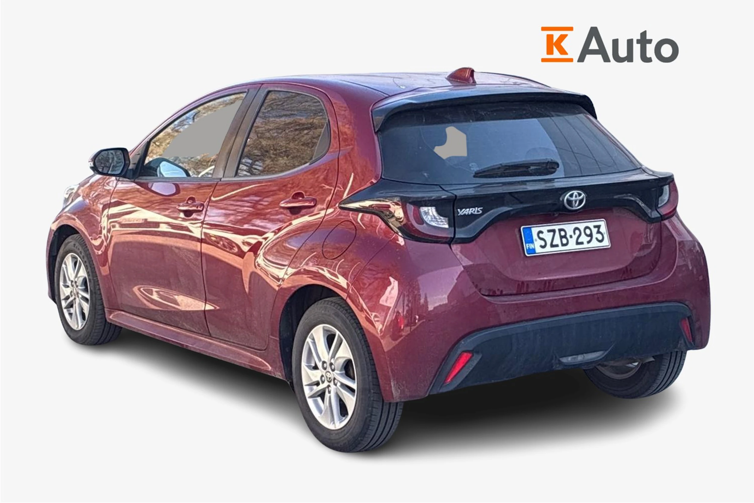 punainen Toyota Yaris 2021 kuva 2.