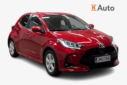 punainen Toyota Yaris 2022 kuva 1.