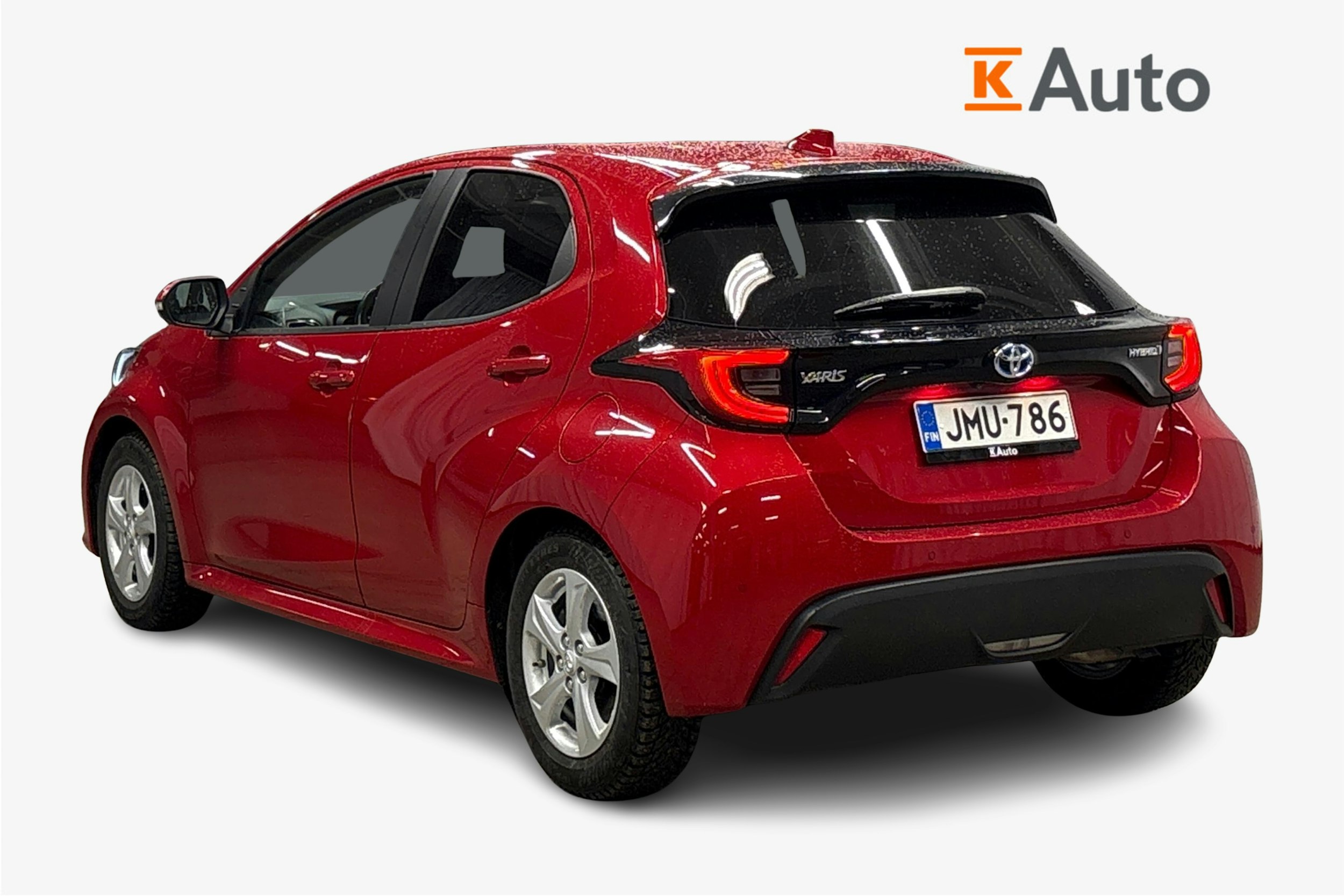 punainen Toyota Yaris 2022 kuva 2.