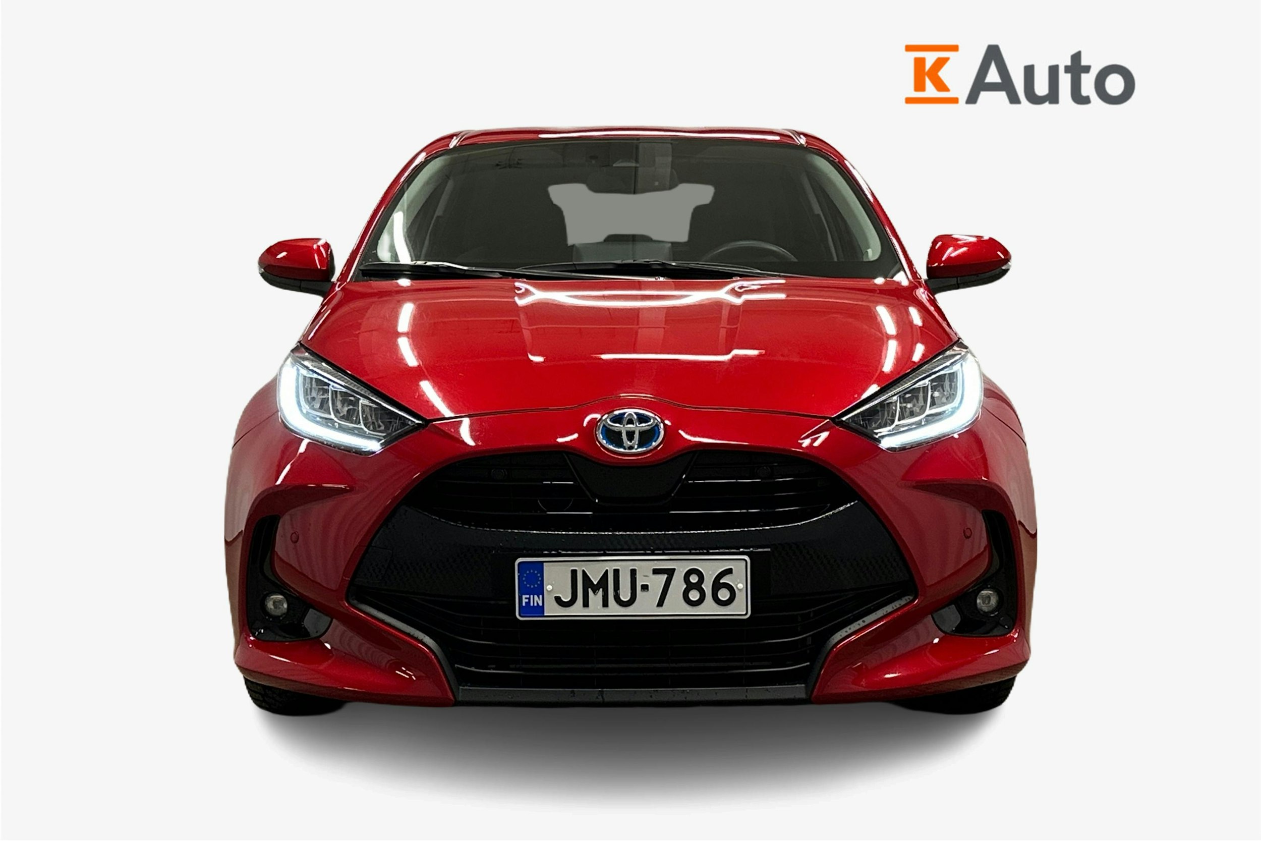 punainen Toyota Yaris 2022 kuva 4.