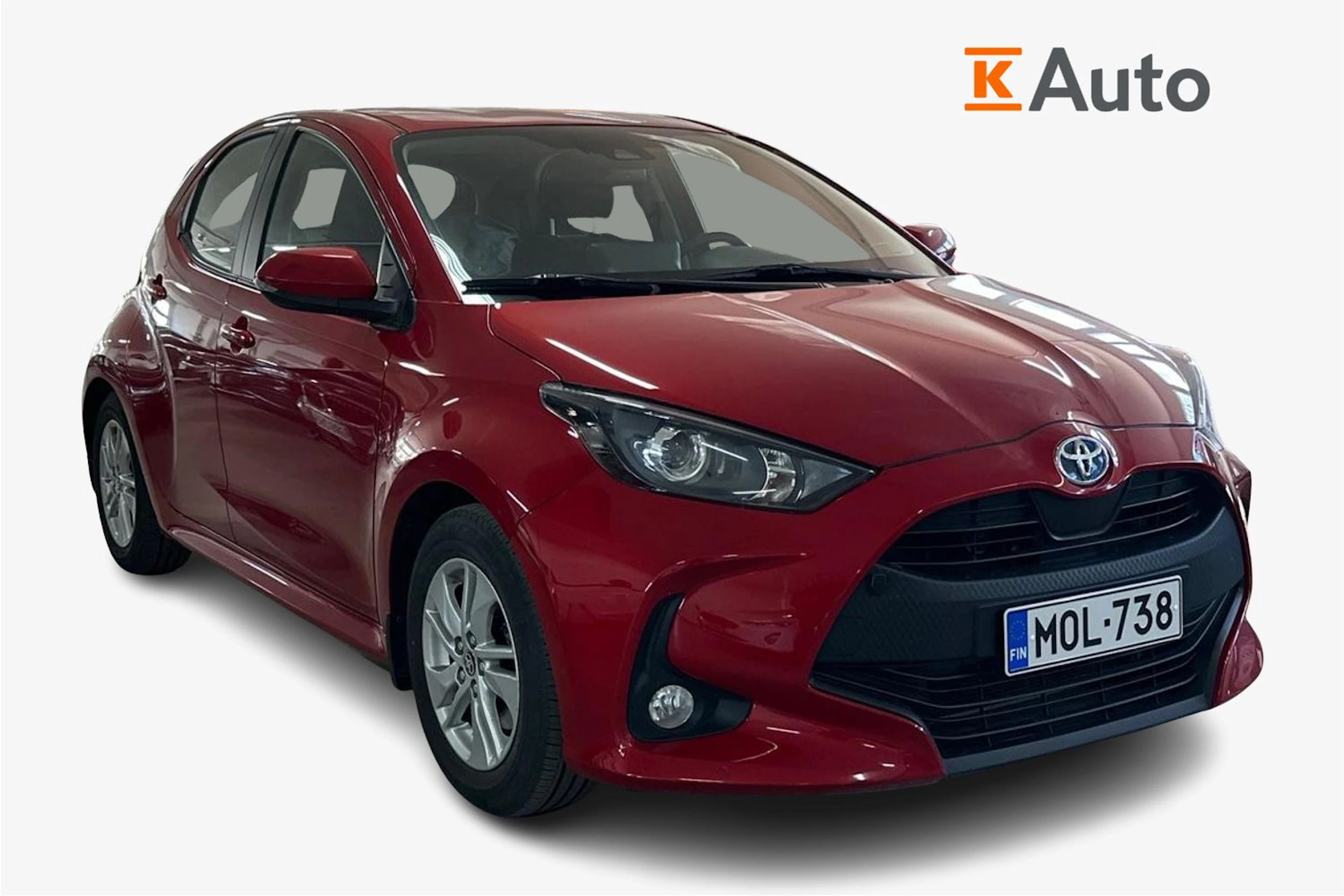 Punainen Toyota Yaris 2023 kuva 1.