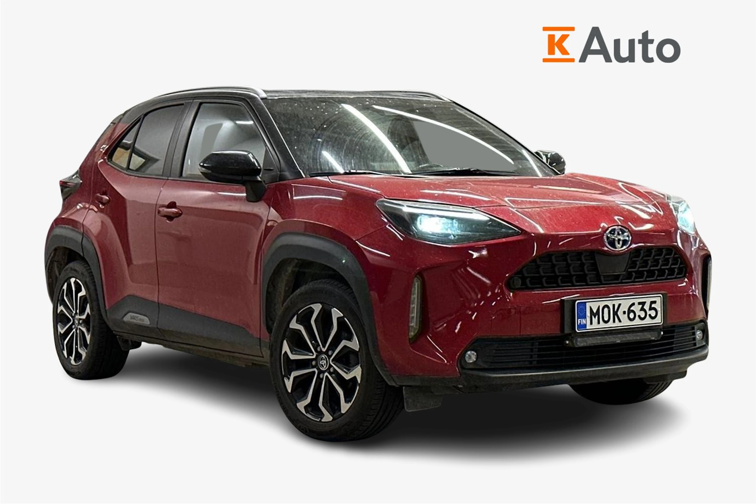 punainen Toyota Yaris Cross 2022 kuva 1.