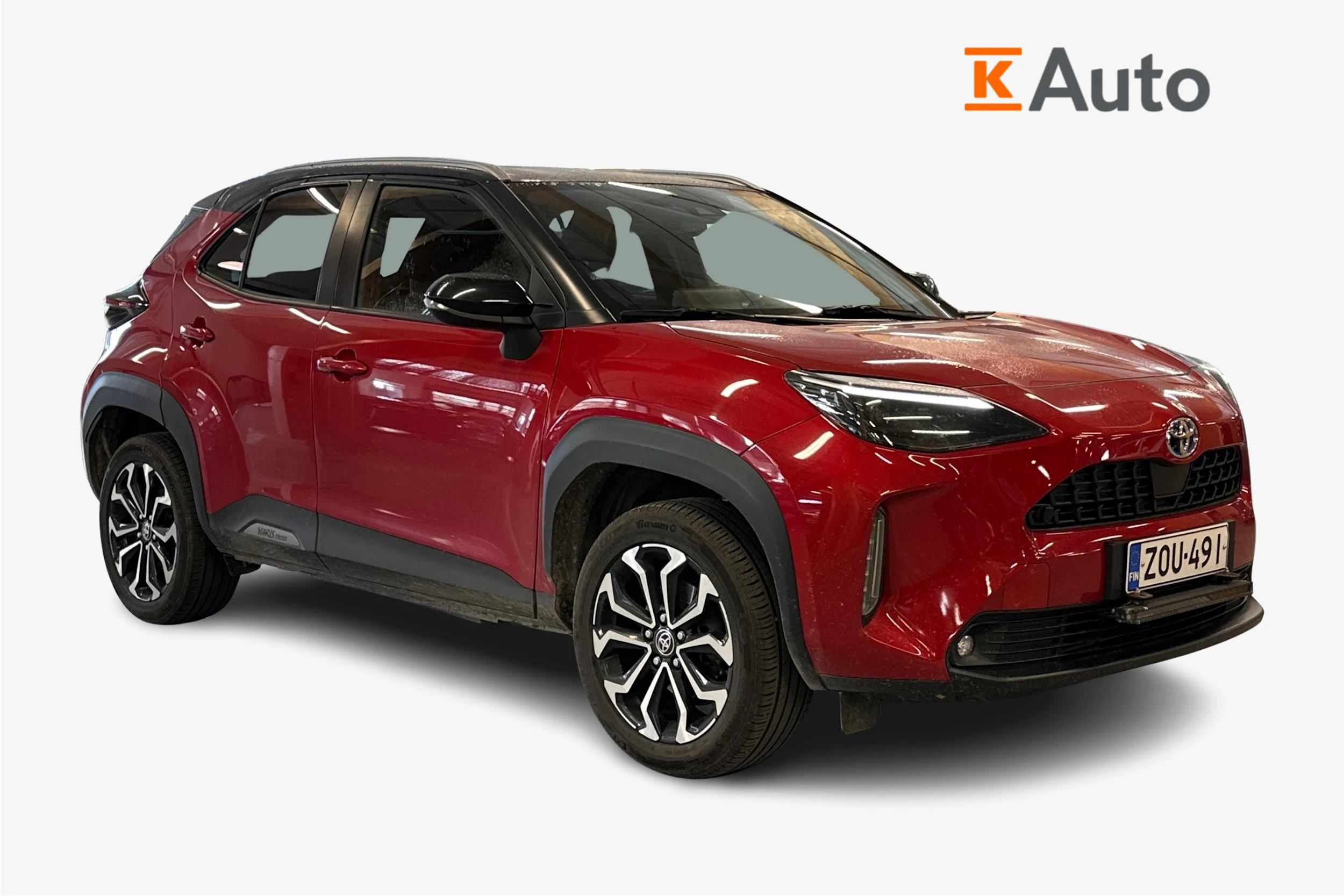 punainen Toyota Yaris Cross 2023 kuva 1.