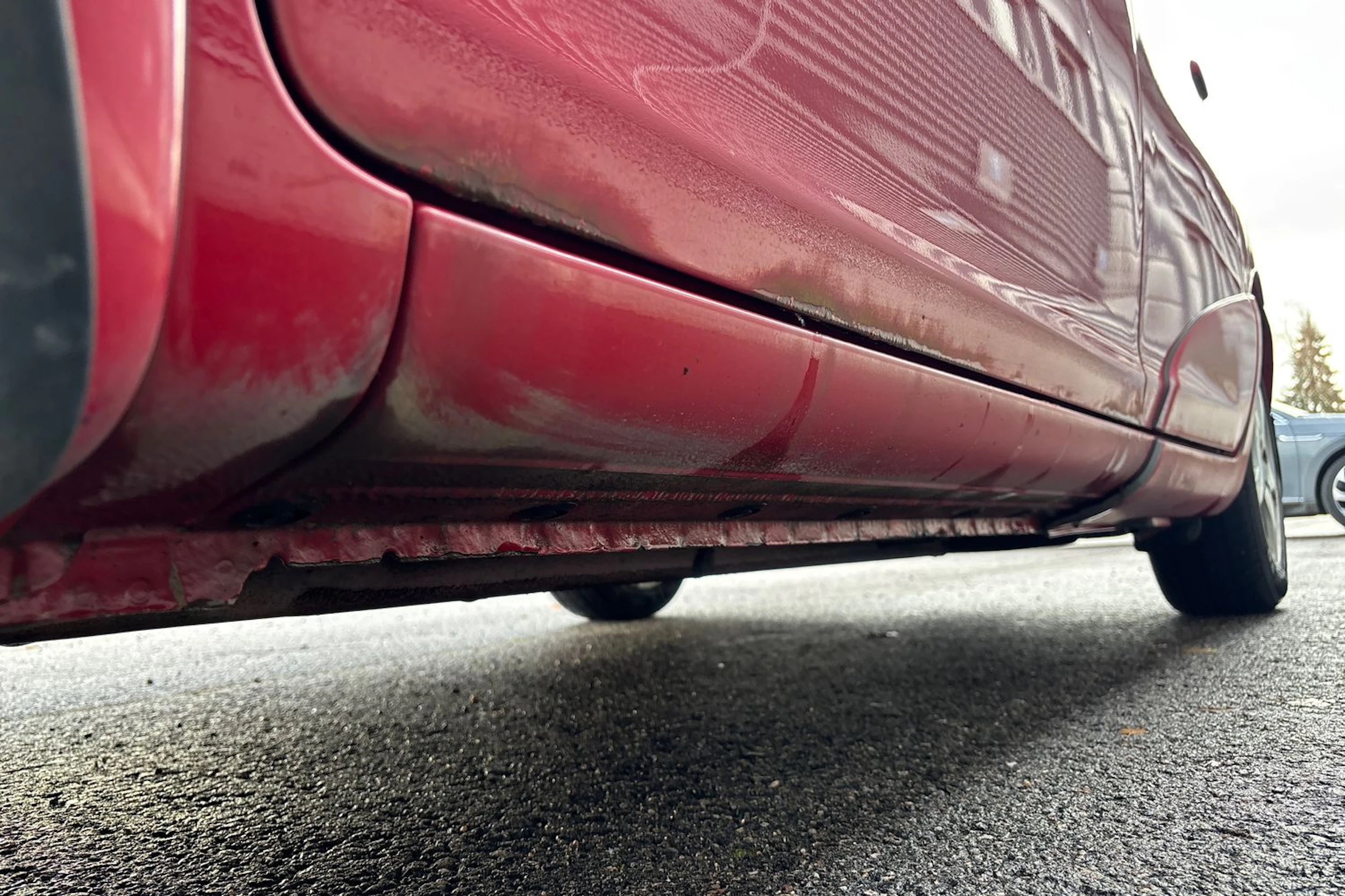 punainen Toyota Yaris Verso 2000 kuva 17.