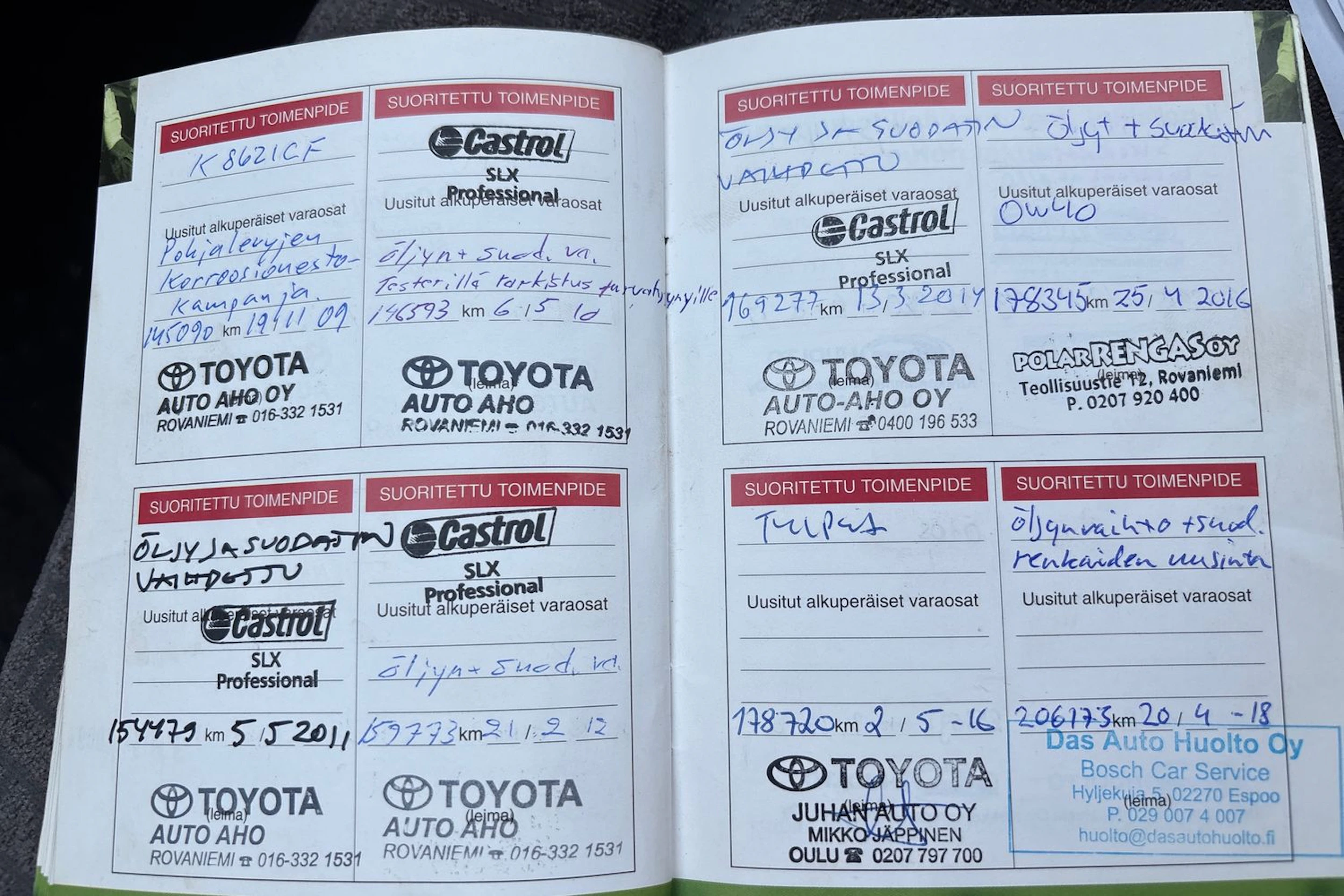 punainen Toyota Yaris Verso 2000 kuva 37.