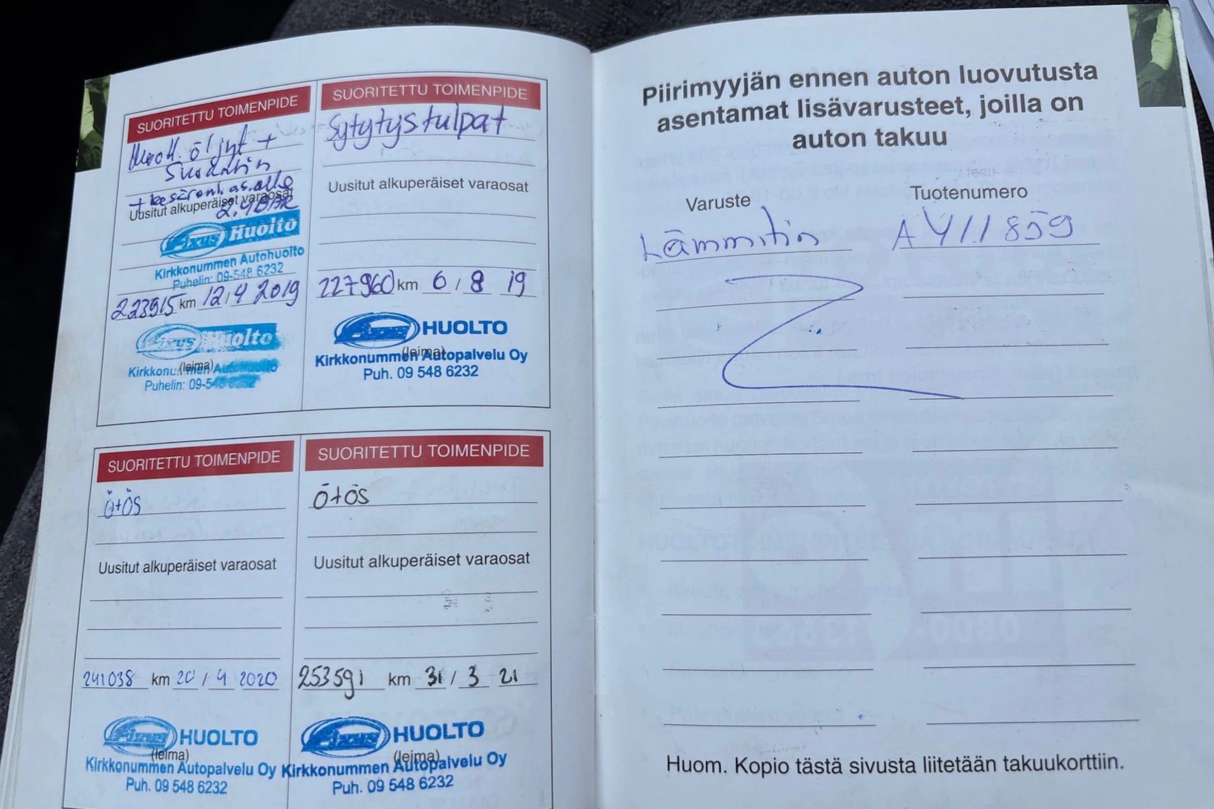 punainen Toyota Yaris Verso 2000 kuva 38.