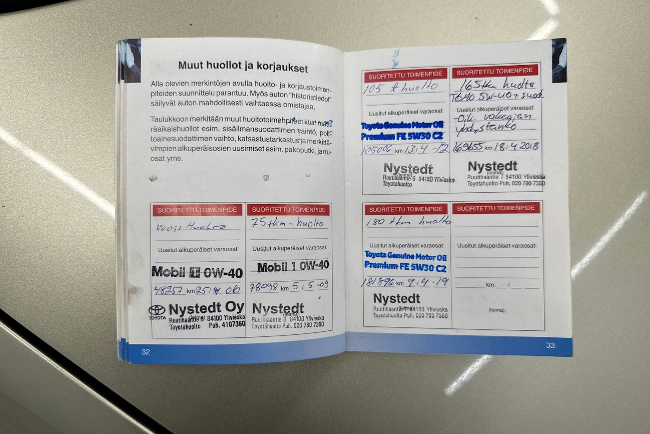 keltainen Toyota Yaris Verso 2002 kuva 34.