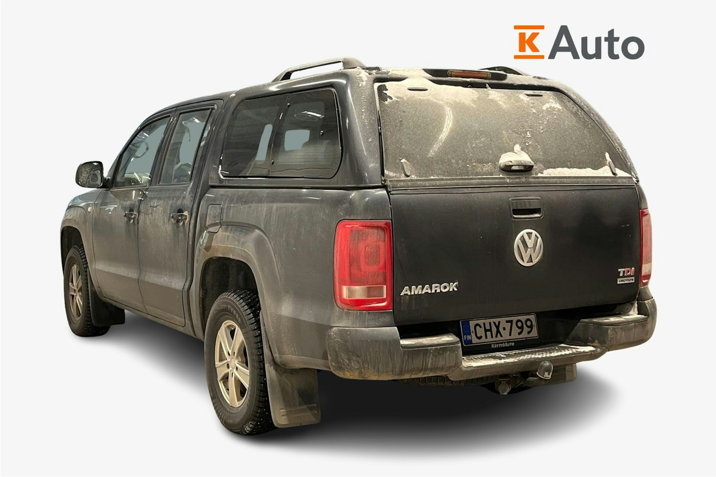 Harmaa Volkswagen Amarok 2011 kuva 2.