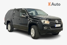 musta Volkswagen Amarok 2011 kuva 1.