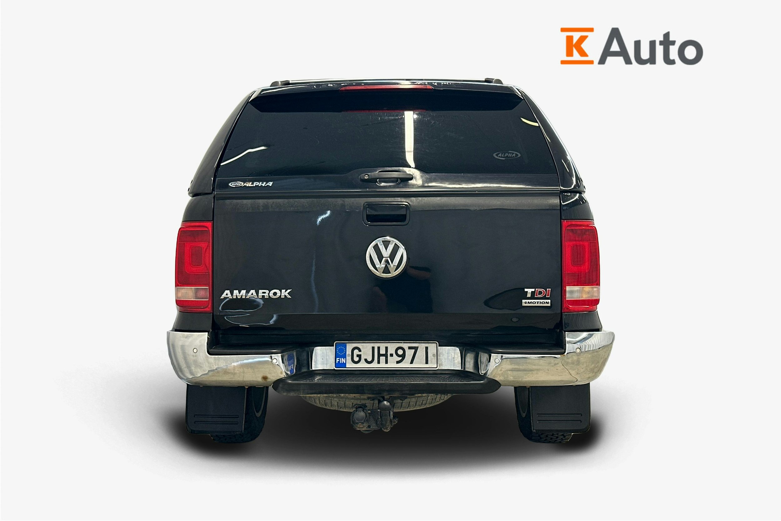 musta Volkswagen Amarok 2011 kuva 3.