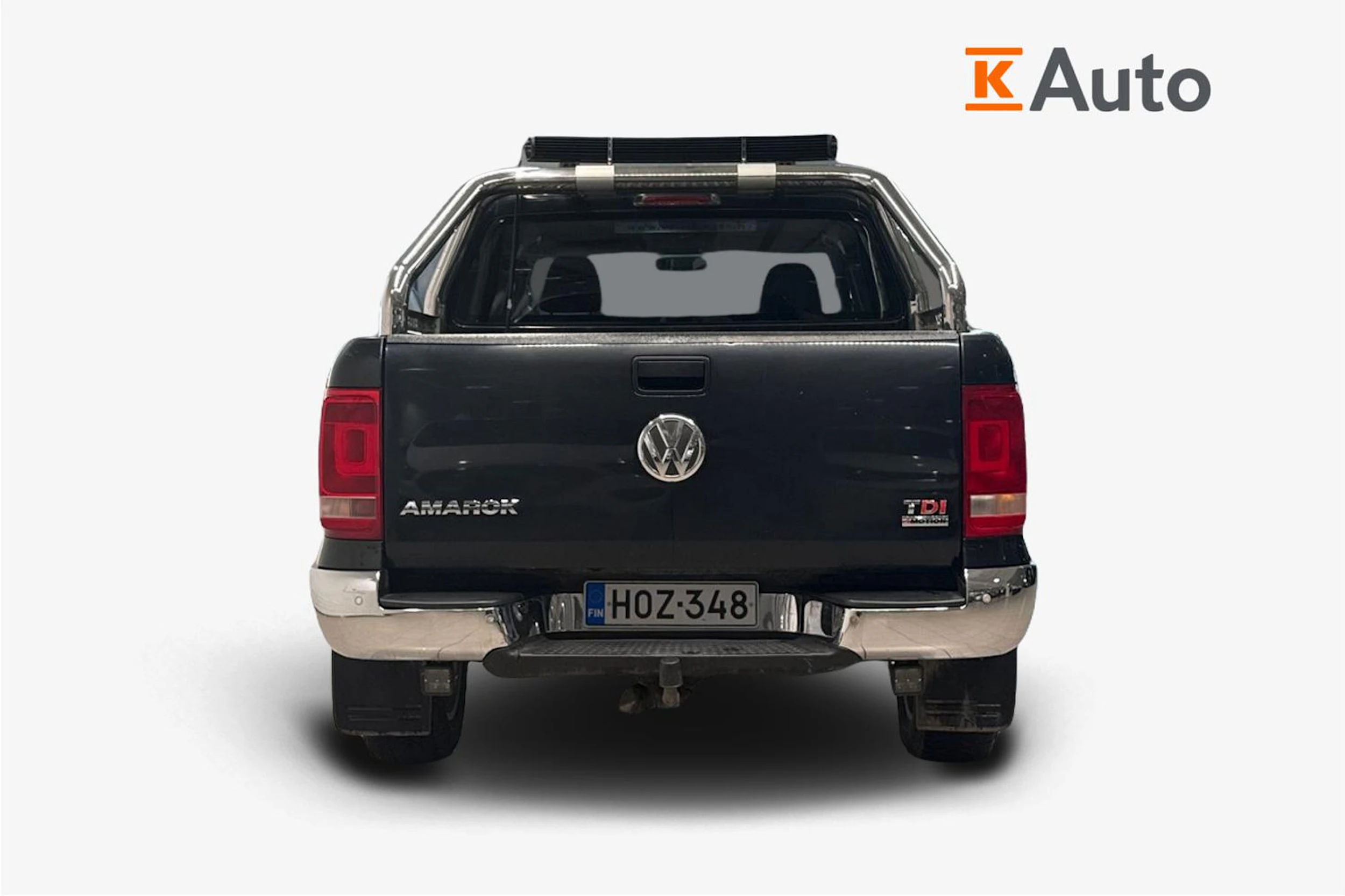 musta Volkswagen Amarok 2011 kuva 4.