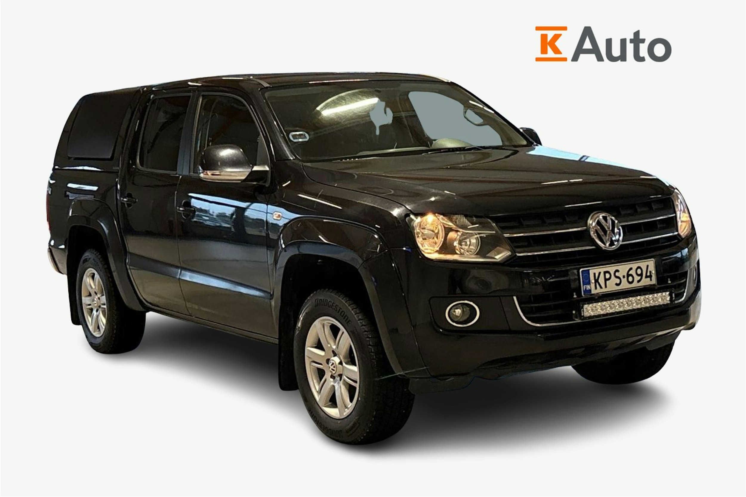 Musta Volkswagen Amarok 2012 kuva 1.