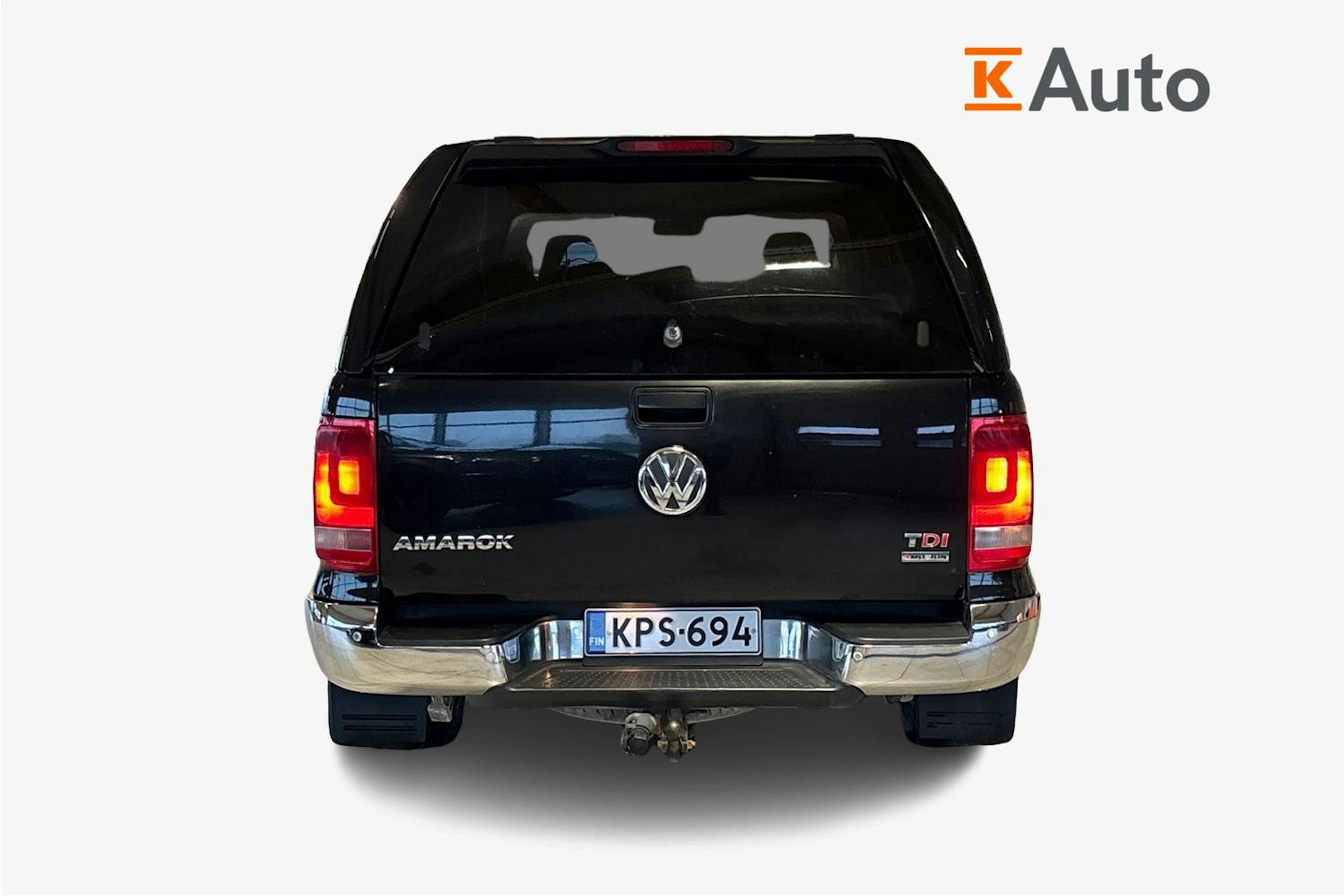 Musta Volkswagen Amarok 2012 kuva 4.