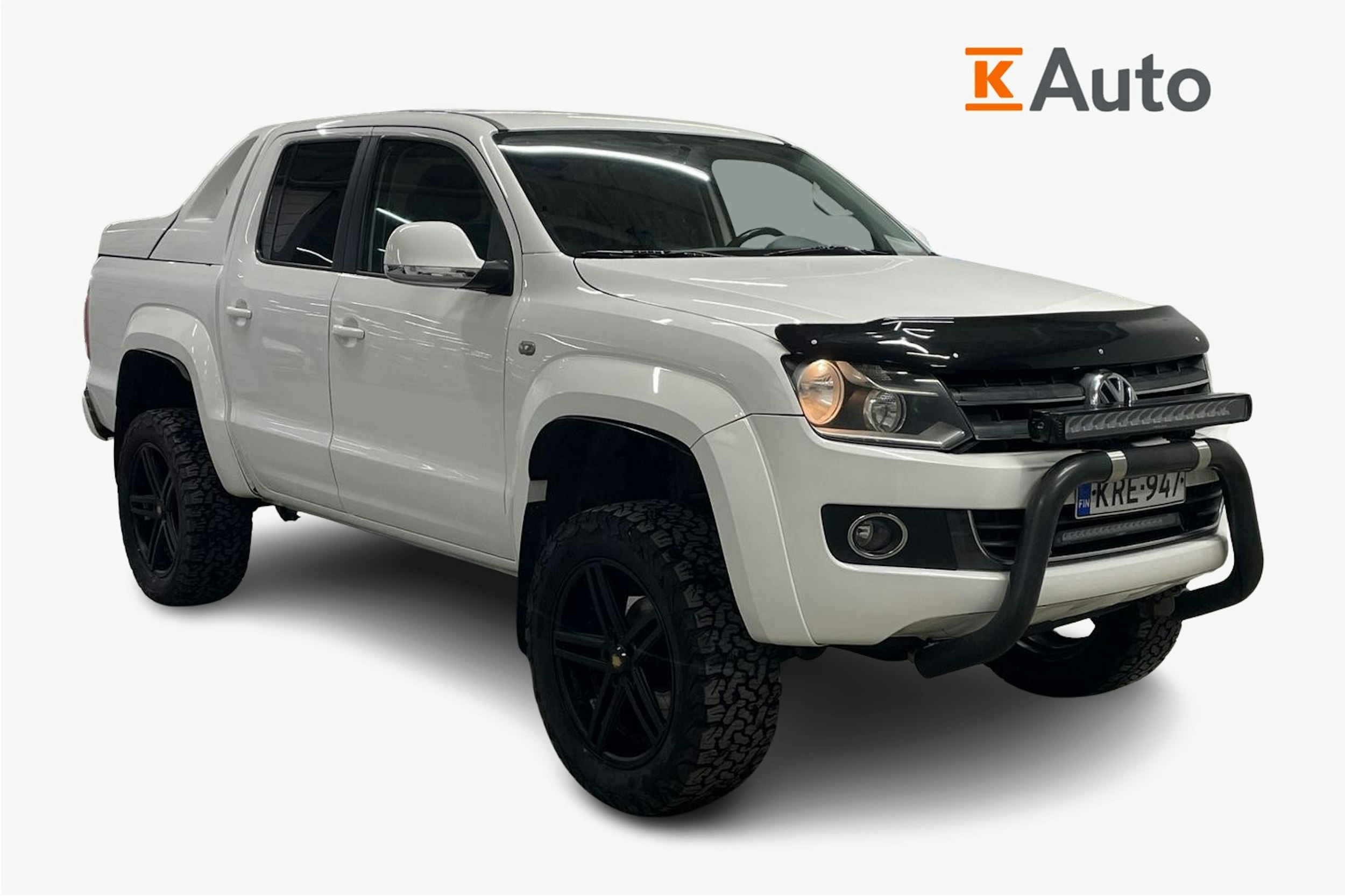valkoinen Volkswagen Amarok 2012 kuva 4.